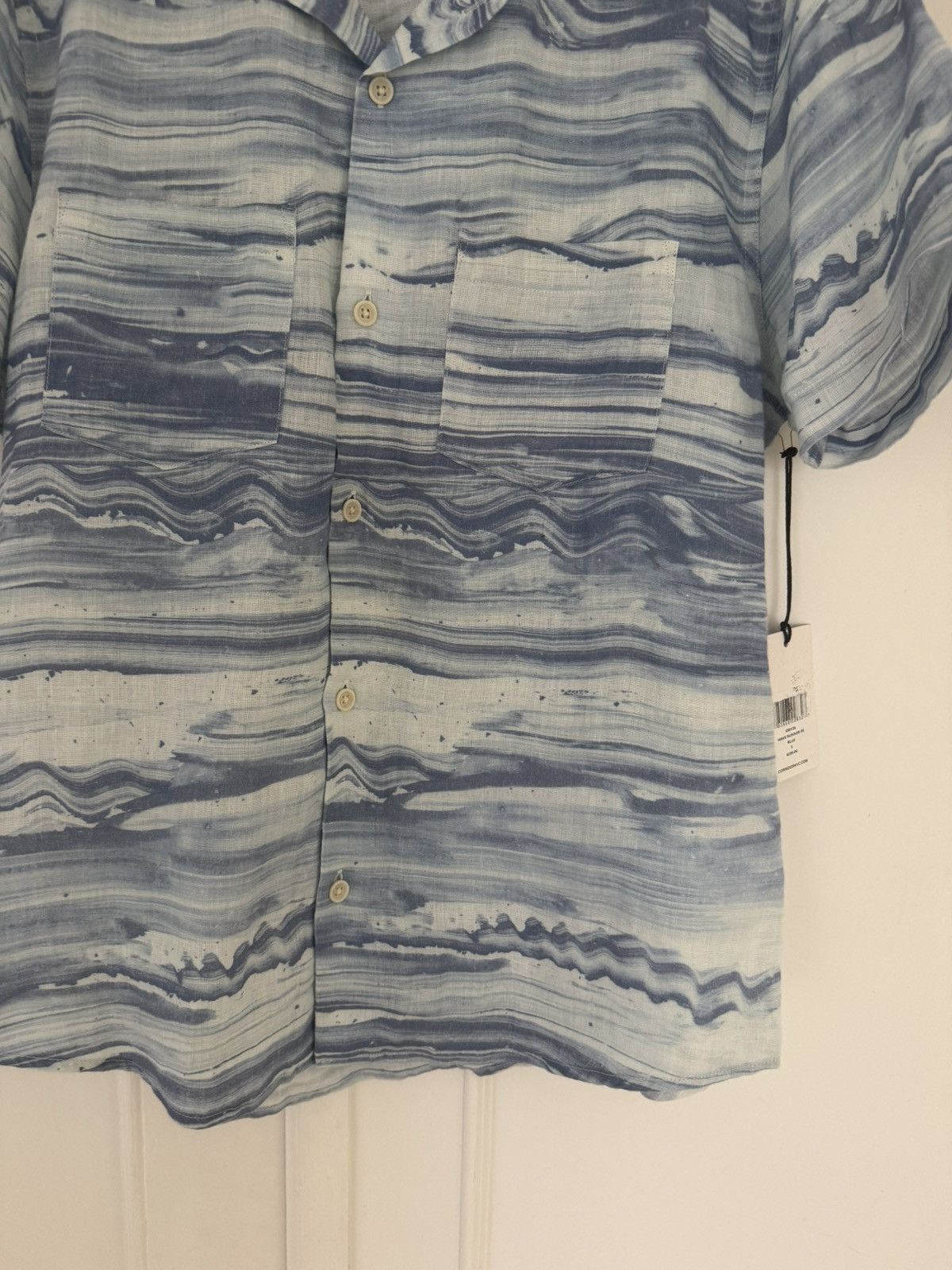 Corridor Corridor Wave Runner Short Sleeve Linen NWT Small Size US S / EU 44-46 / 1 - 6 Thumbnail