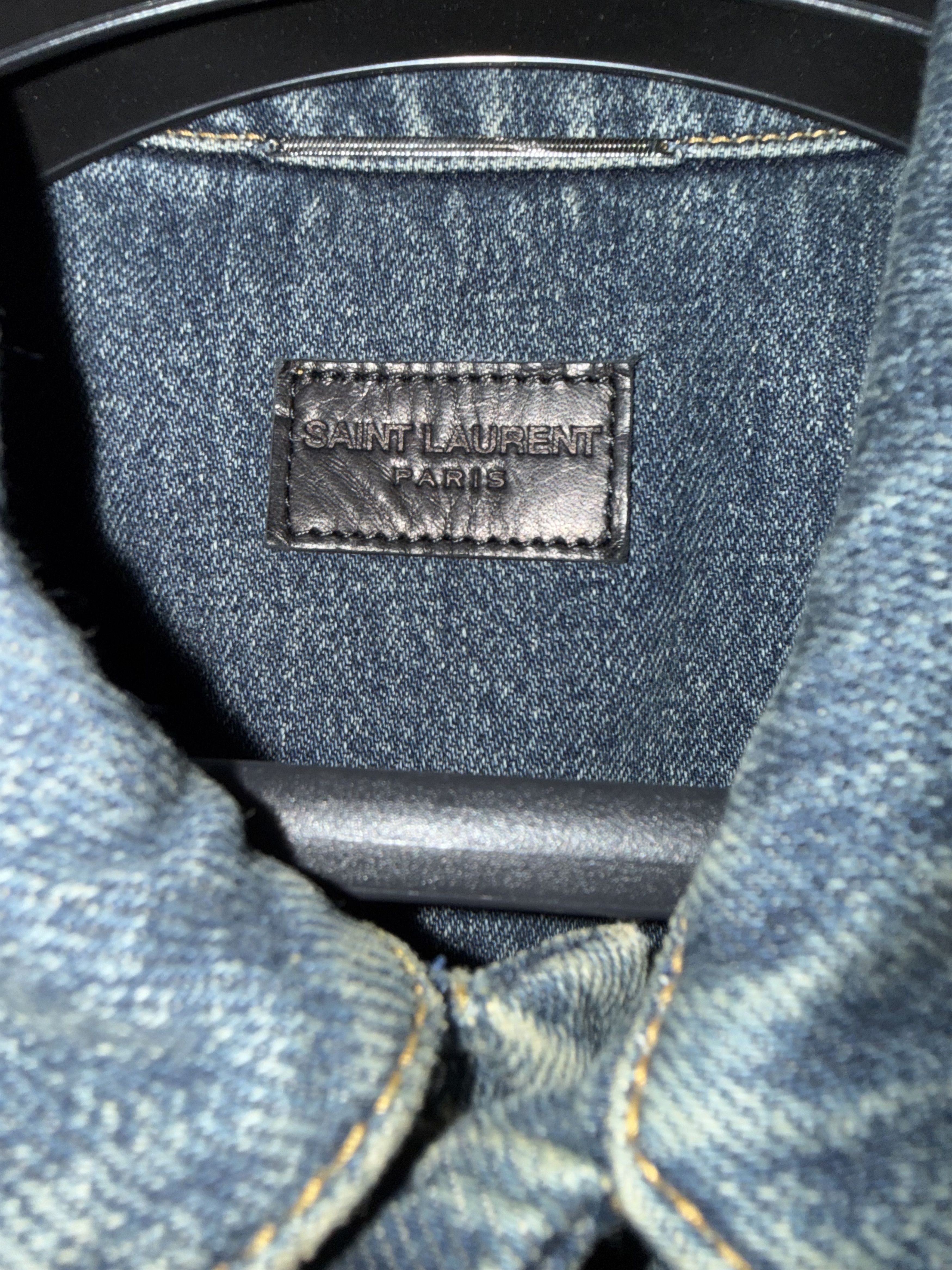 Saint Laurent Paris Men’s Saint Lauren denim jacket Size US S / EU 44-46 / 1 - 2 Thumbnail
