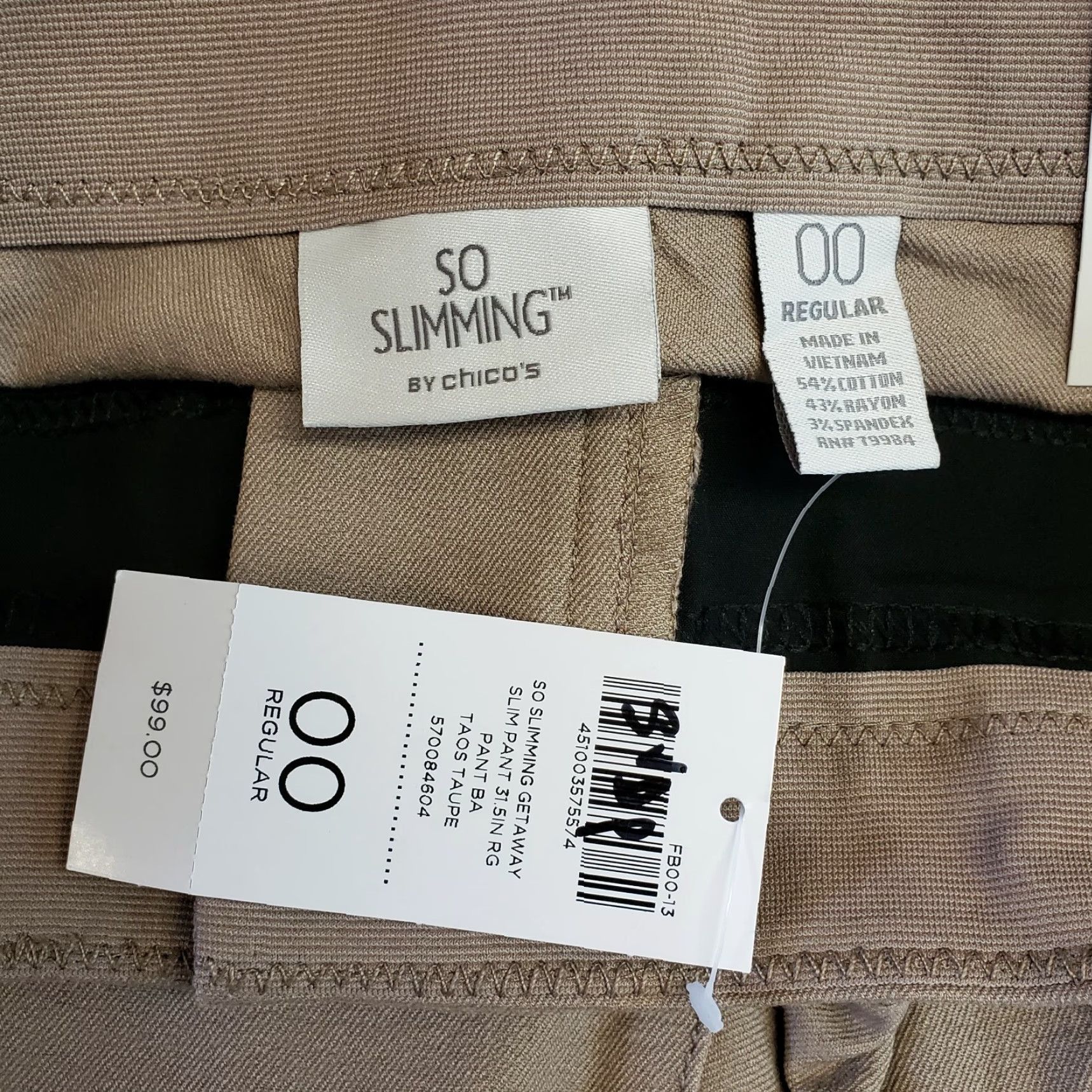 Vintage Chico's So Slimming Women's Getaway Slim Leg Jeans Sz 2 Brown Mid Rise Denim Cotton Blend 31 in Inseam Slimming Womens Jeans Size 26" / US 2 / IT 38 - 5 Thumbnail