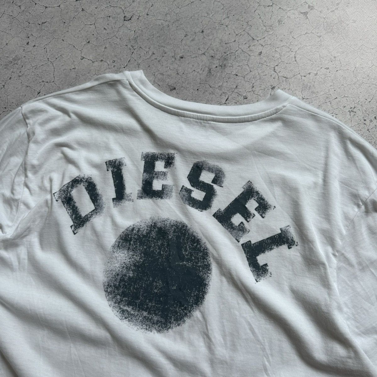 Diesel × Diesel Black Gold Diesel T Just K3 White T-Shirt Big Logo Size US M / EU 48-50 / 2 - 5 Thumbnail