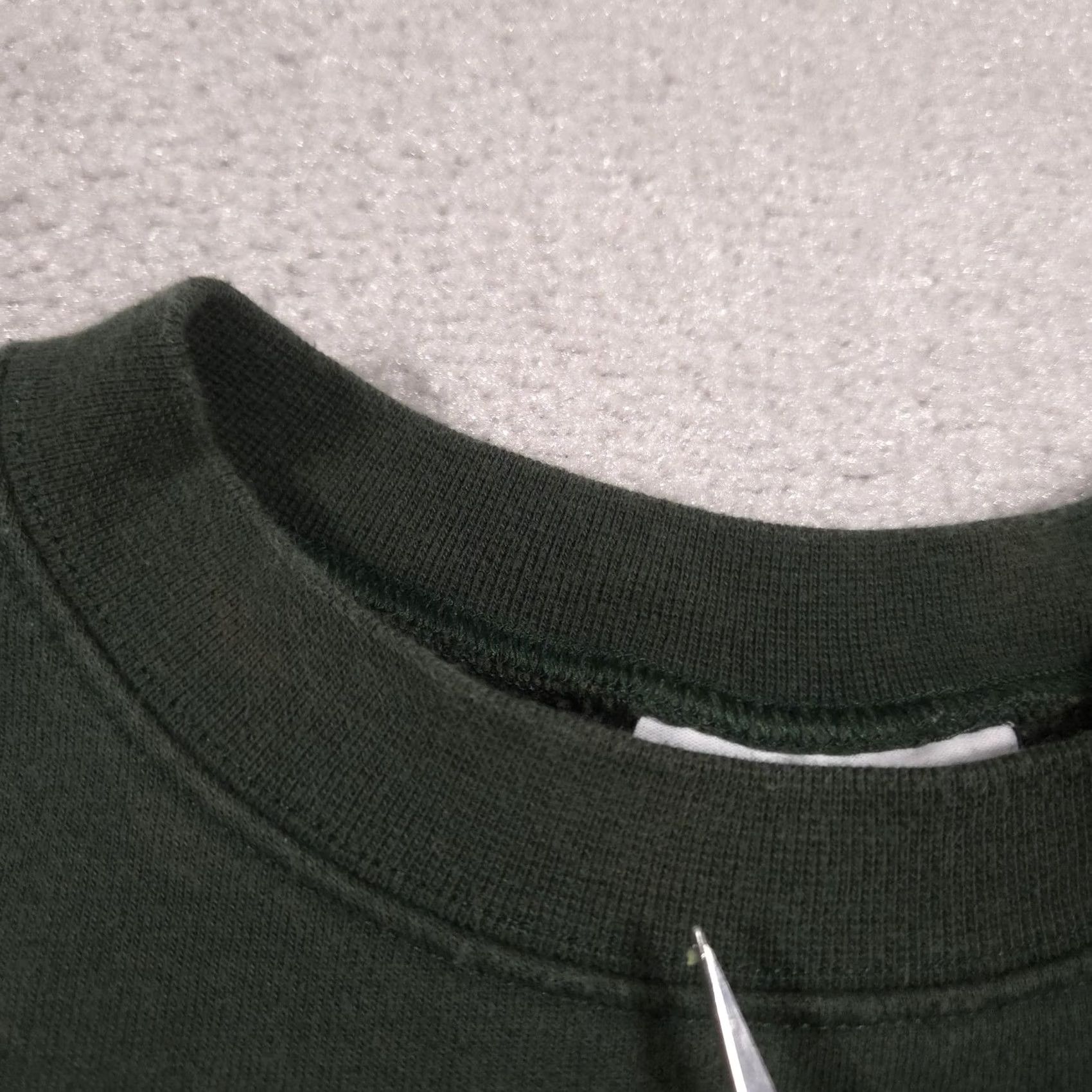 Champion VINTAGE Champion Sweatshirt Mens Large Green Crewneck Pullover C Logo Fleece Size US L / EU 52-54 / 3 - 6 Thumbnail