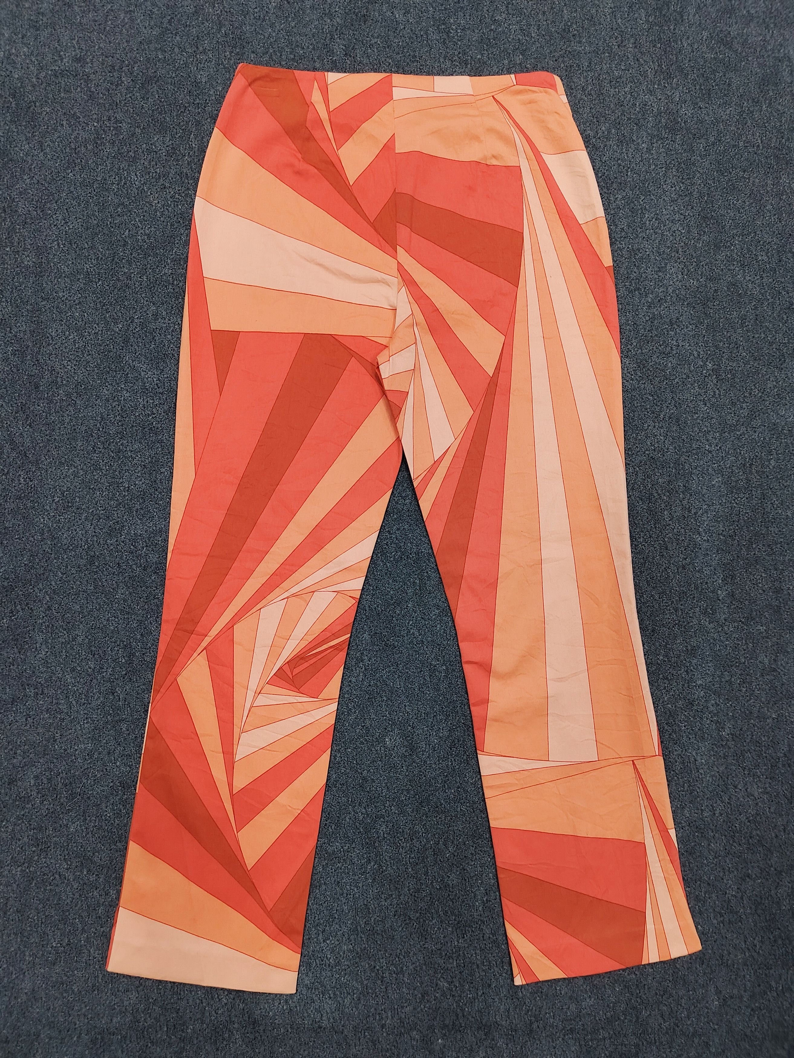 Versus Versace Versus Versace💥Geometric Sunbrust Y2K Italian Archive Pants Size 26" / US 2 / IT 38 - 5 Thumbnail