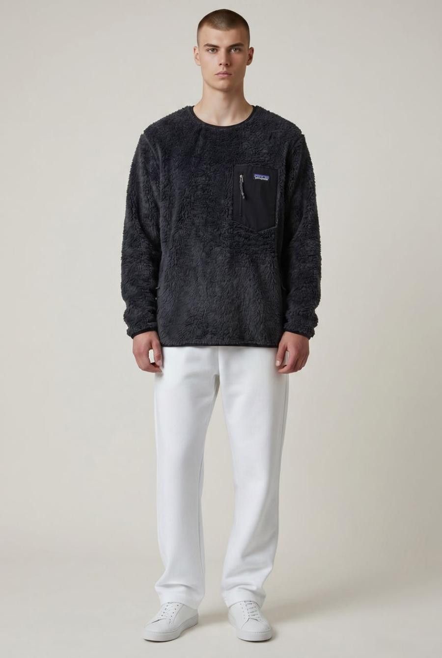 Patagonia Patagonia Los Gatos Fleece Crewneck Pullover Black Sherpa Size US S / EU 44-46 / 1 - 1 Thumbnail