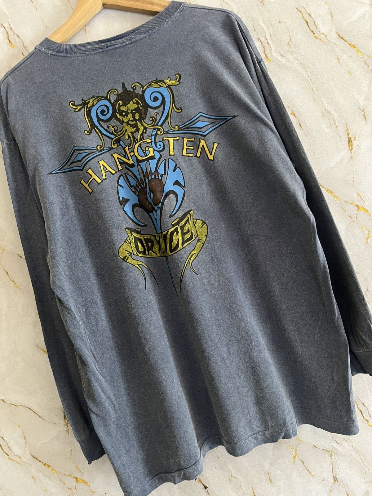 Hang Ten Vintage Hang Ten Long Sleeve Shirt – Classic Surf Skatewear Size US L / EU 52-54 / 3 - 4 Thumbnail