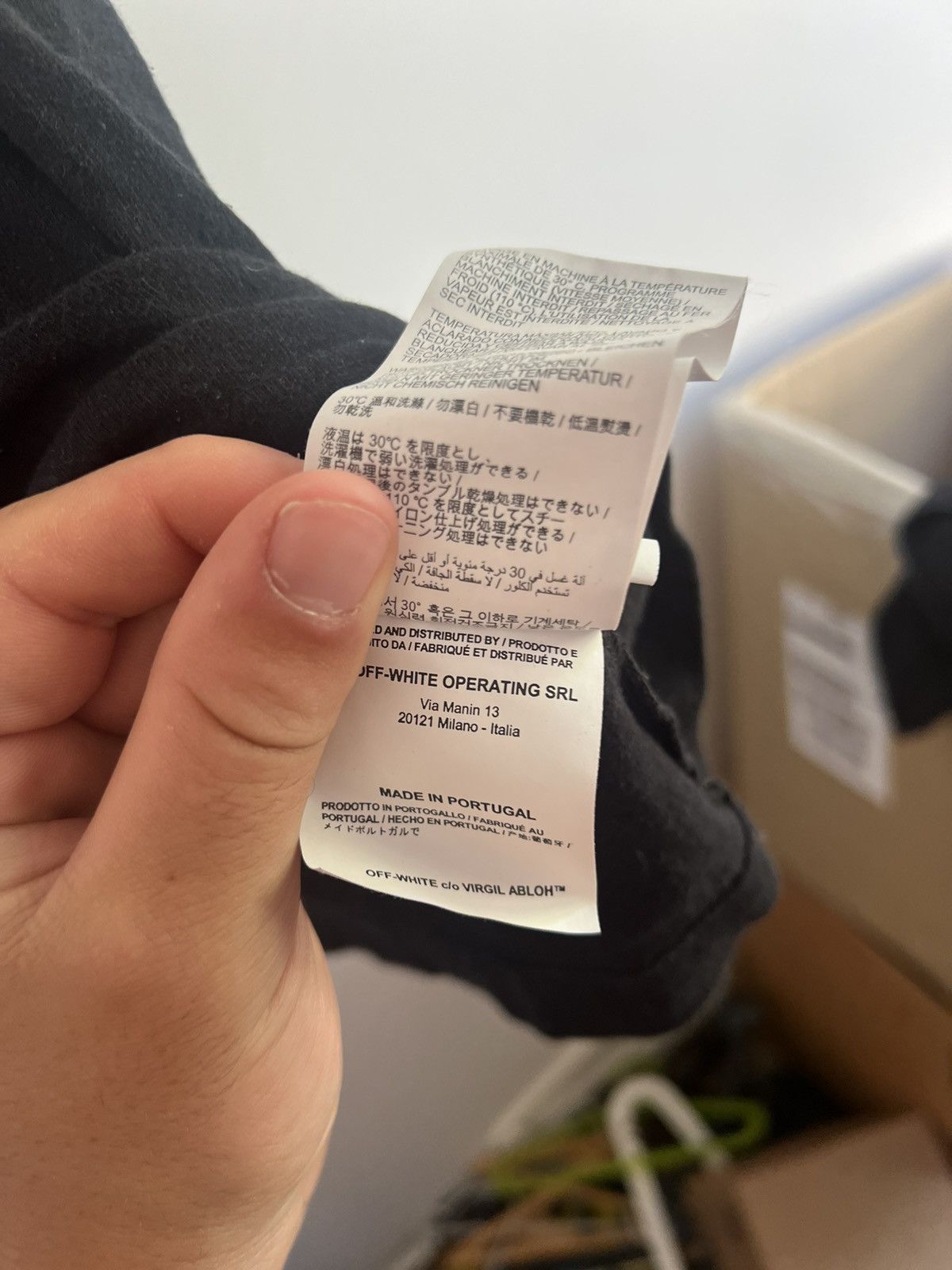 Off-White Off white Backbone Arrow Logo TEE Size US S / EU 44-46 / 1 - 12 Thumbnail