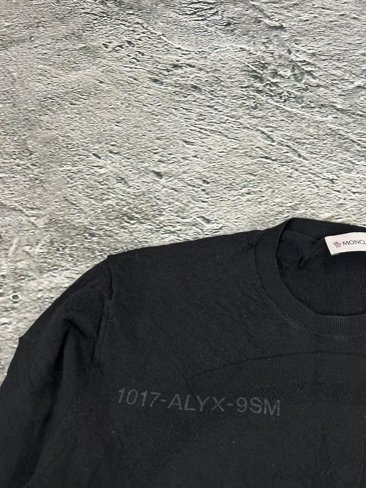1017 ALYX 9SM × Moncler Moncler x 1017 alyx 9sm knit black sweater Size US S / EU 44-46 / 1 - 2 Thumbnail
