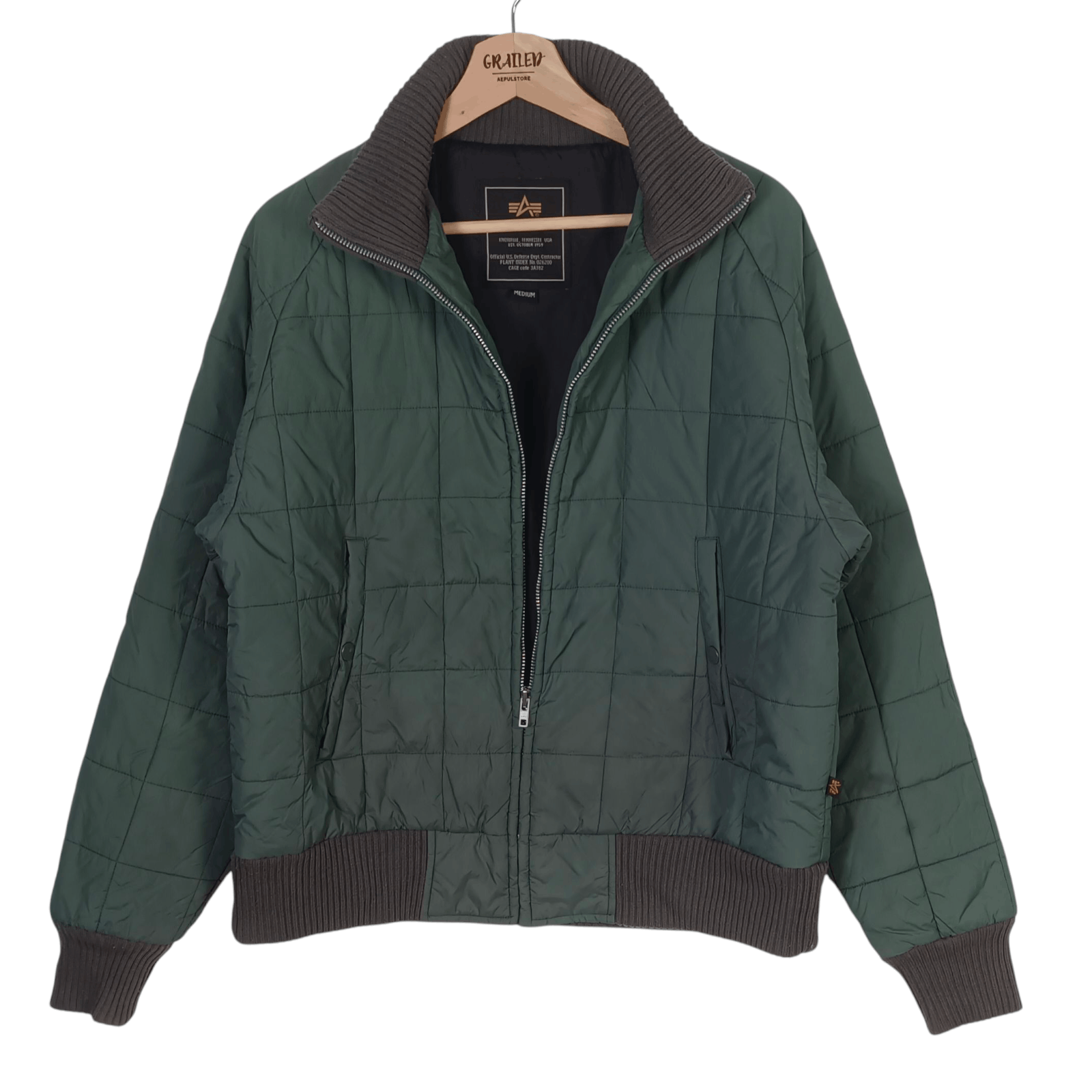 Alpha Industries Alpha Industrie US Military Flight Jacket Size US M / EU 48-50 / 2 - 1 Thumbnail