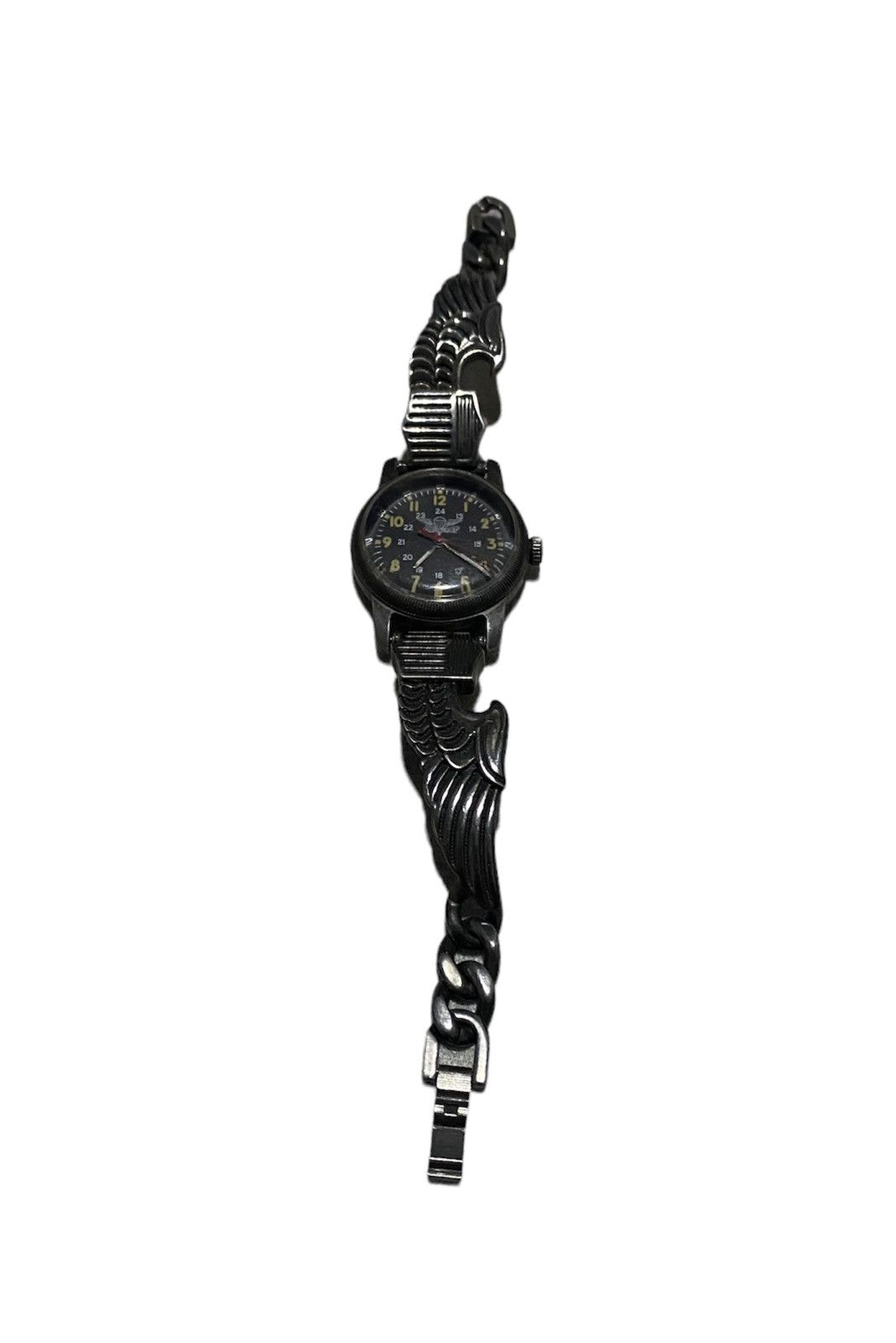 image of Vintage VTG 90’S Airtroop Unique Quartz Watch in Black, Men's
