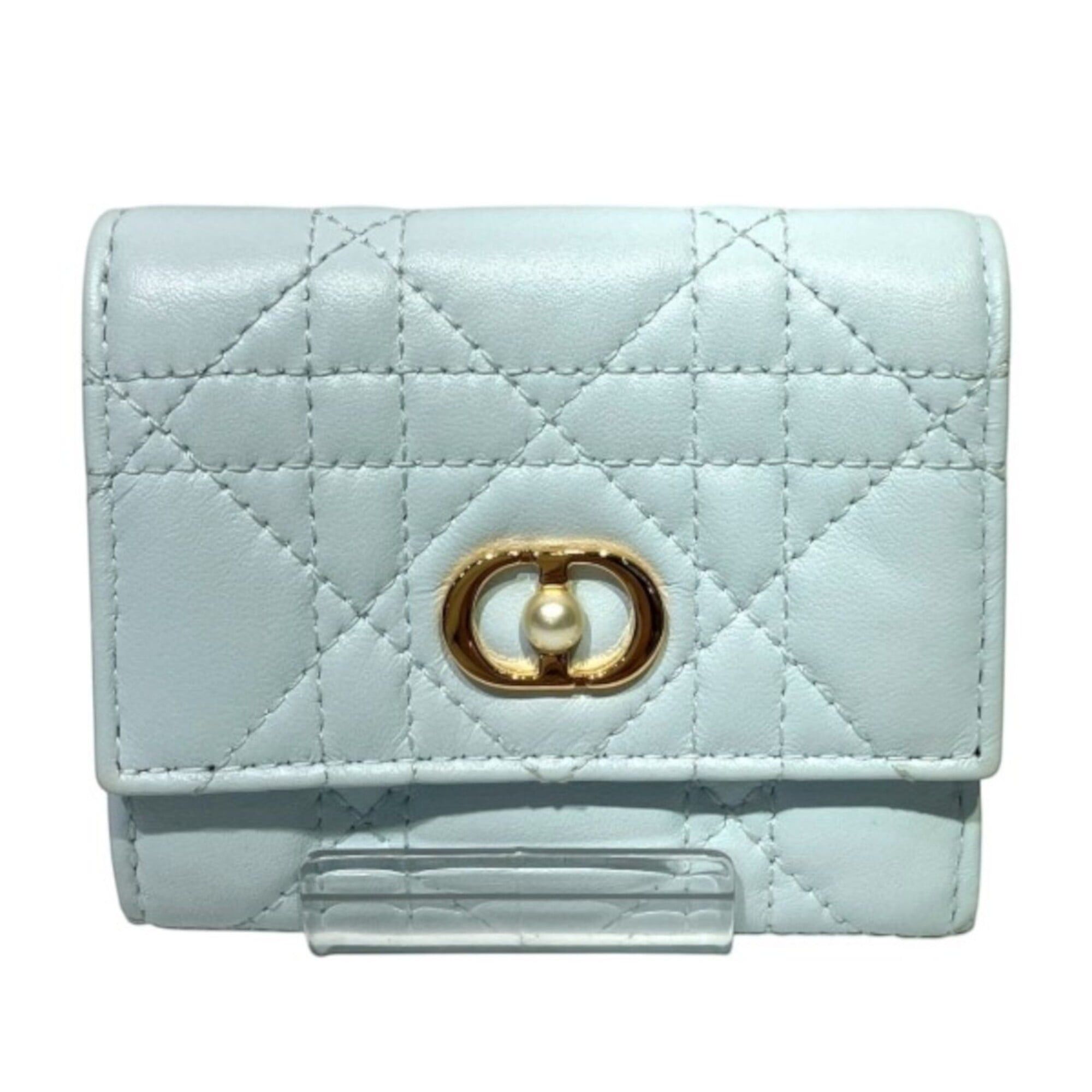 Dior Christian Dior Dior trifold wallet, lambskin Size ONE SIZE - 1 Thumbnail