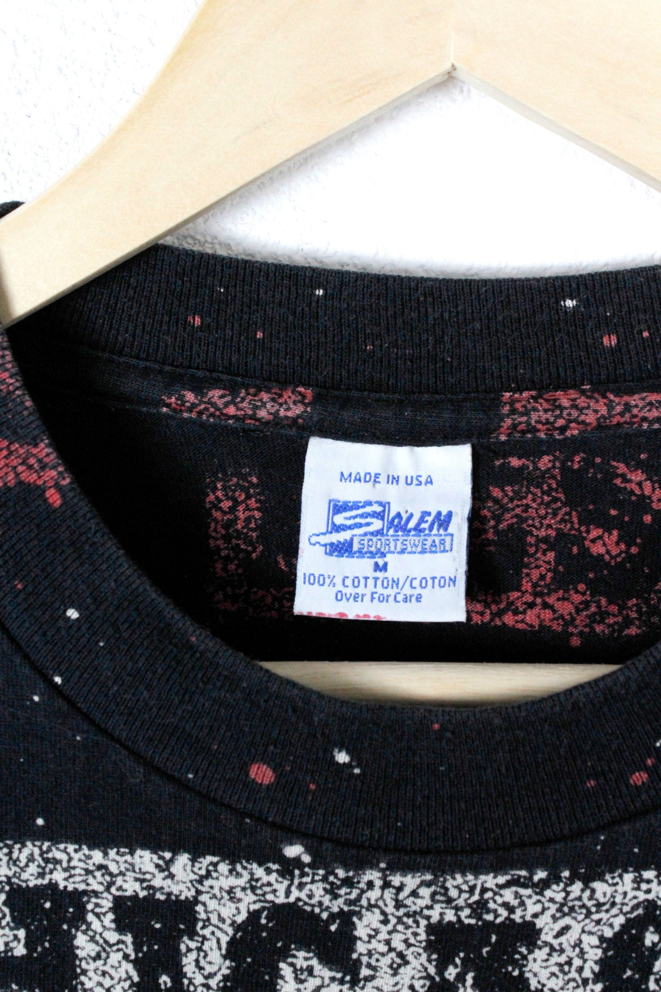 NBA Vintage Chicago Bulls All Over Printed Graphic Tee T-shirt Size US M / EU 48-50 / 2 - 5 Thumbnail
