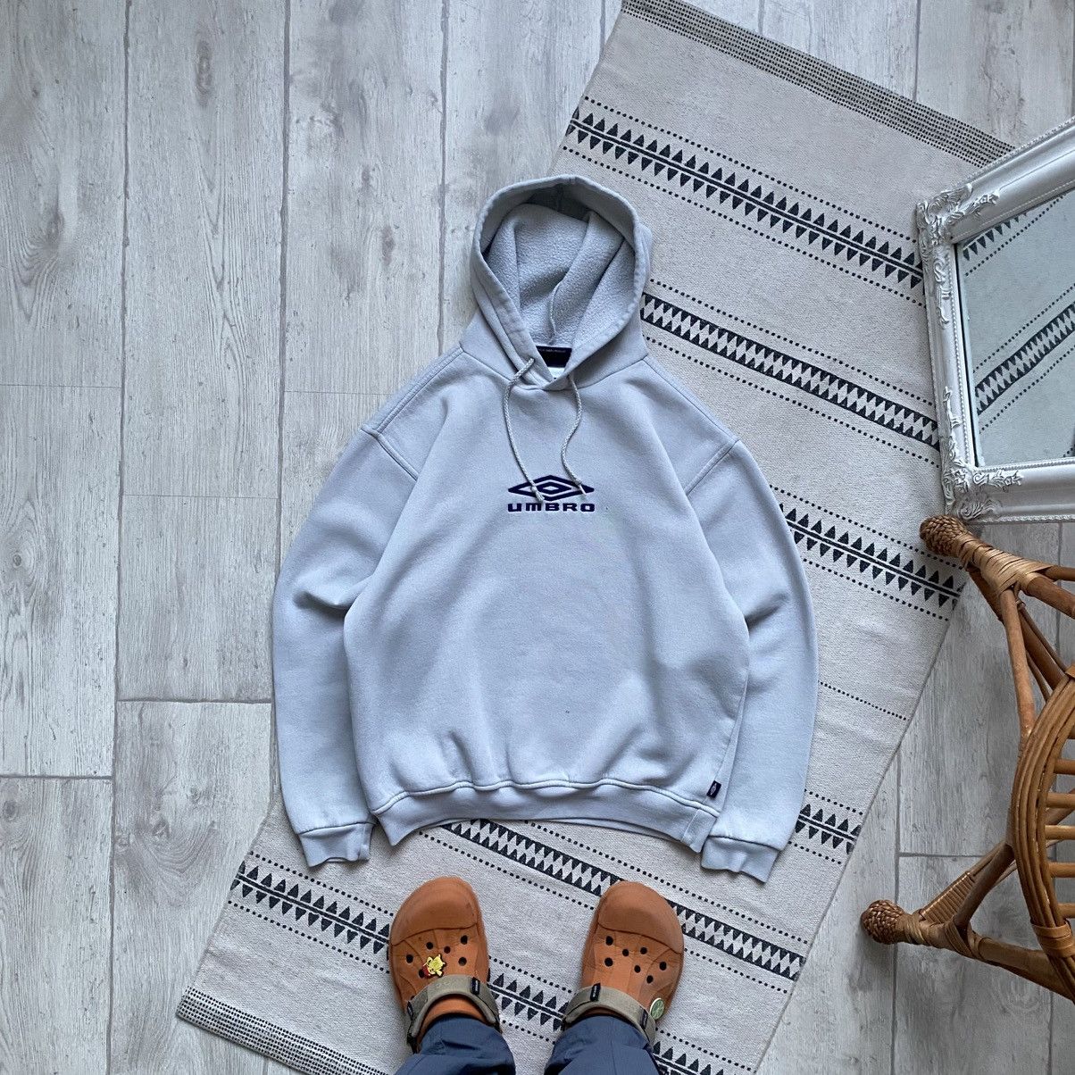 Umbro Vintage 90s Umbro Boxy hoodie center logo Y2K Size US XS / EU 42 / 0 - 1 Thumbnail