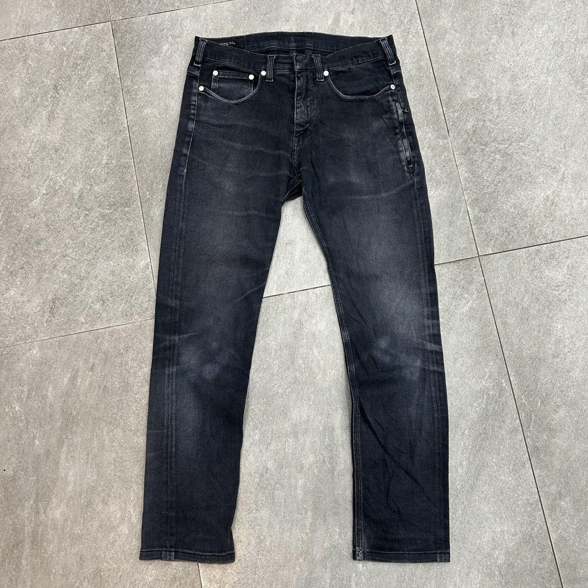Neil Barrett Vintage Neil Barrett BlackWash Denim Faded Size US 31 - 1 Thumbnail