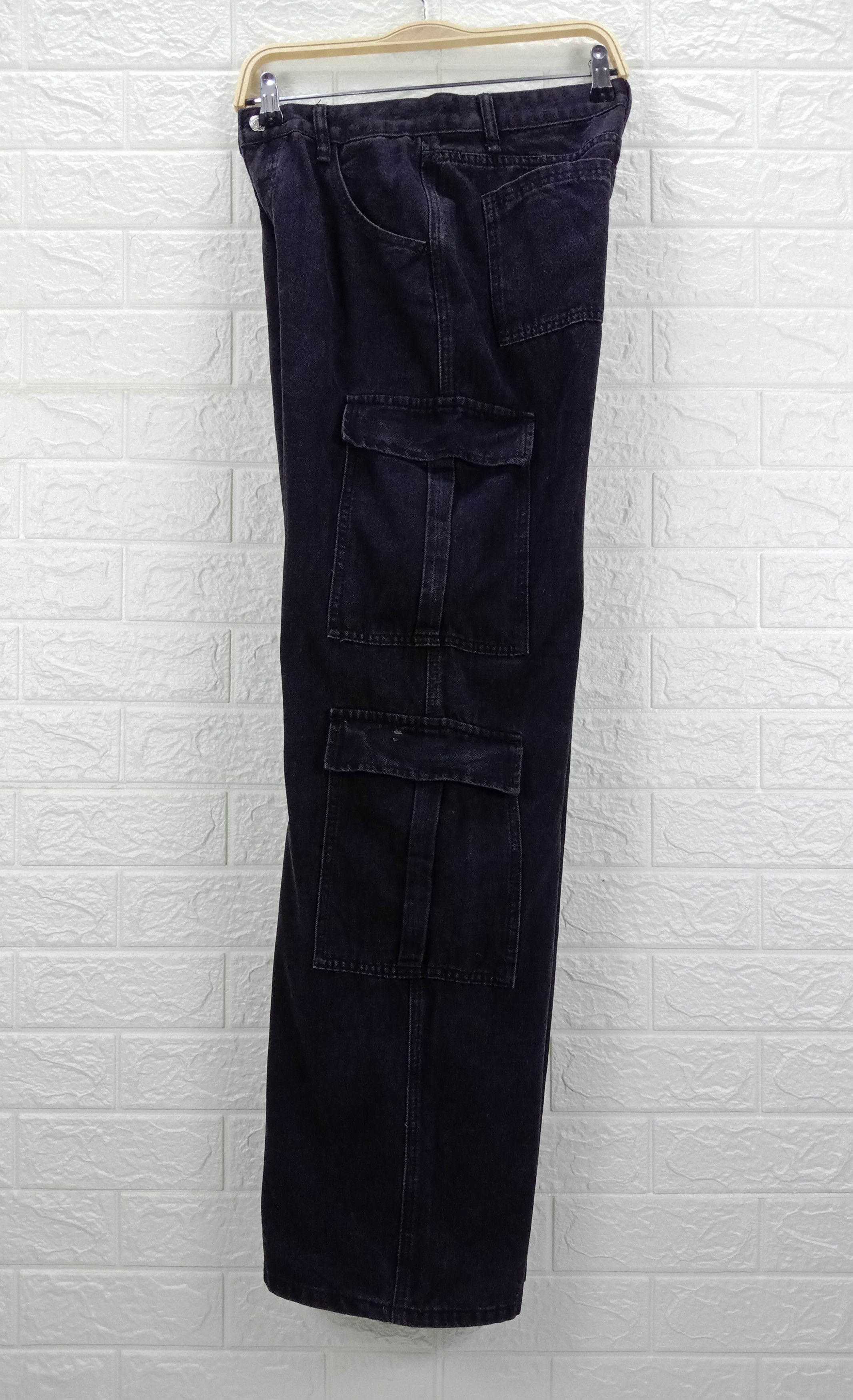 Japanese Brand Vintage Japanese Baggy Cargo Multi Pocket Seditionaries Pant Size US 29 - 10 Thumbnail