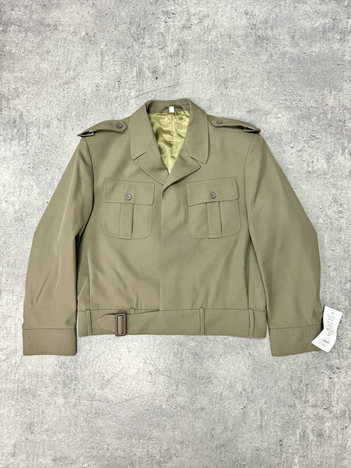 Japanese Brand ᶠᵃⁿᶜʸᵍᵘʸ NWT Vintage Military Jacket Boxy Y2K Polizei Size US M / EU 48-50 / 2 - 1 Thumbnail