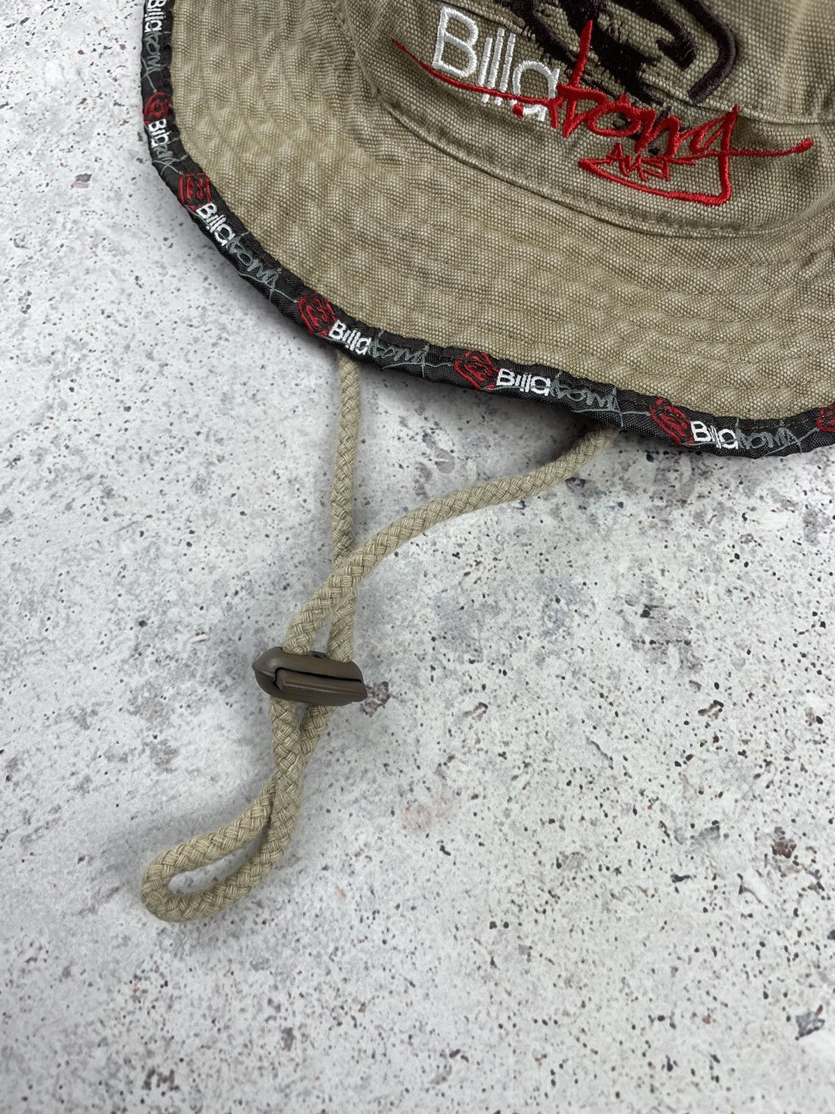 Billabong × Vintage Y2k Vintage Billabong Patchwork Japanese Bucket Hat Cap Size ONE SIZE - 6 Thumbnail