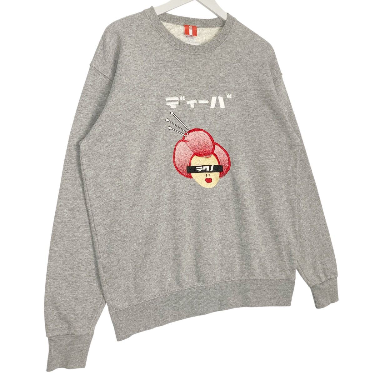 Vintage Vintage DIVA Japan Sweatshirt Crewneck Grey Size XL Size XL / US 12-14 / IT 48-50 - 3 Thumbnail