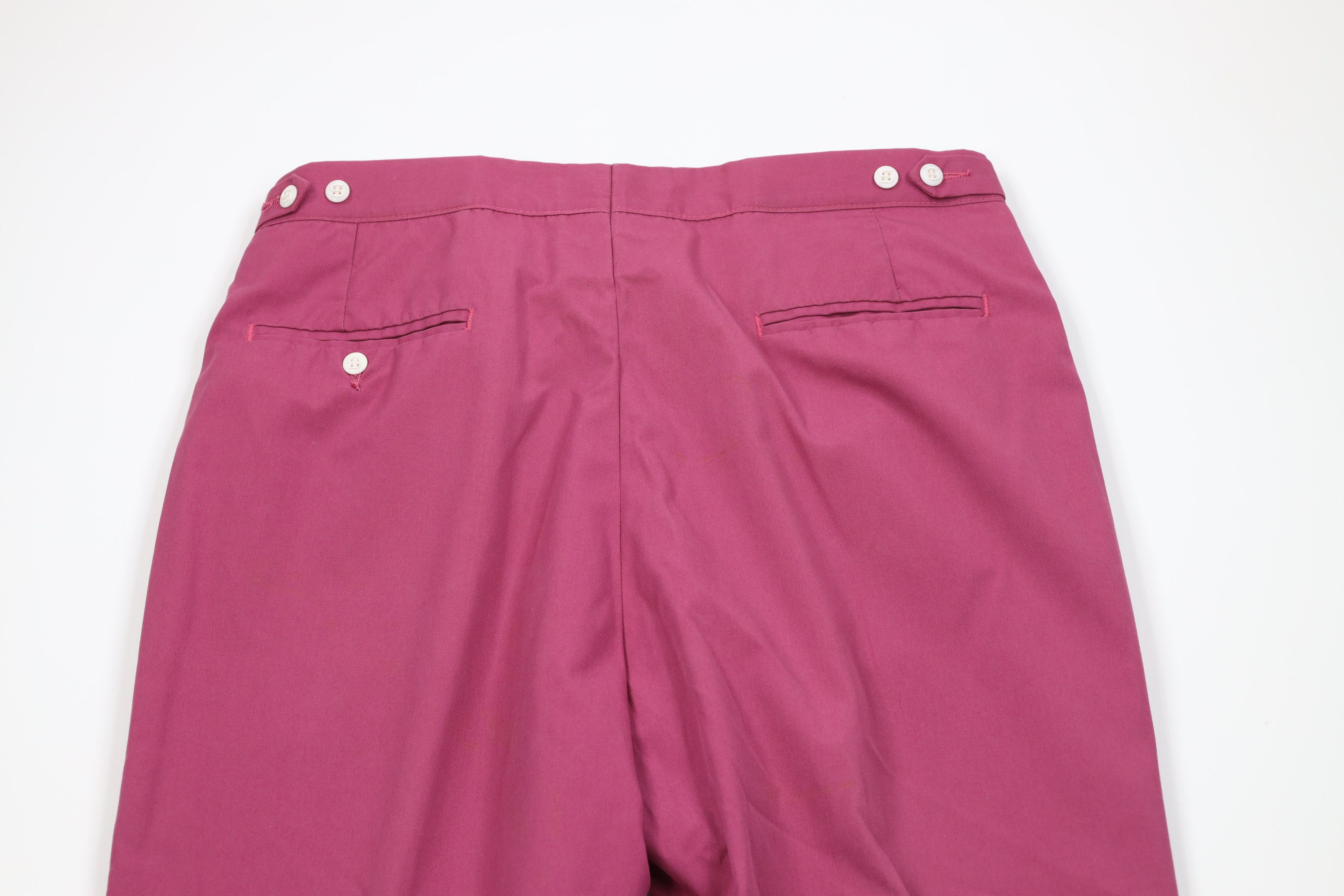 Vintage Vintage 70s Streetwear Bell Bottoms Chino Pants Purple USA Size US 34 / EU 50 - 10 Thumbnail