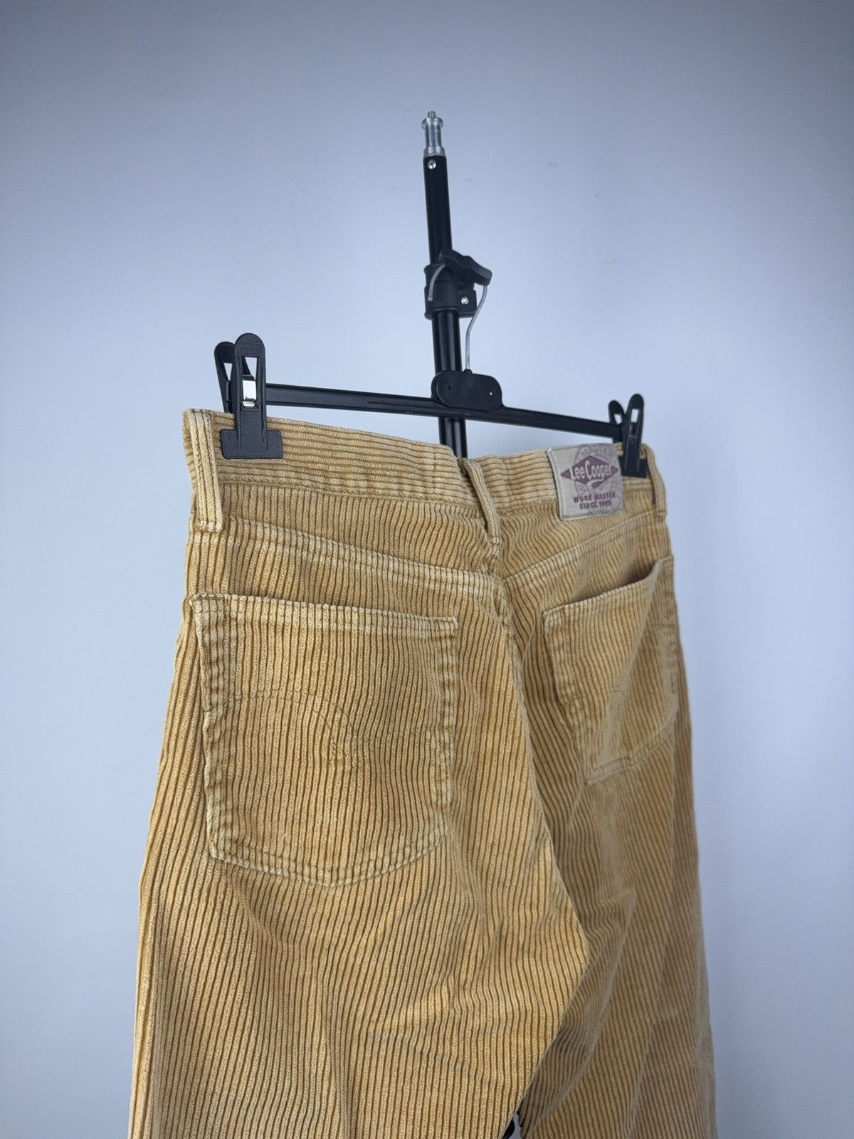 Lee Vintage 90s Retro Lee Cooper Corduroy Pants light Brown Size US 30 / EU 46 - 10 Thumbnail
