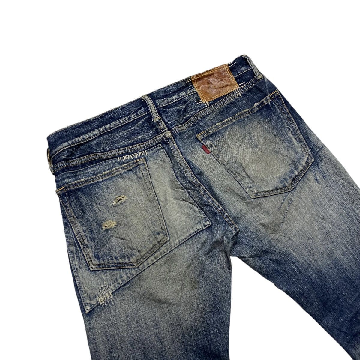 Eternal × Japanese Brand Eternal parchwork distress denim Size US 34 / EU 50 - 8 Thumbnail