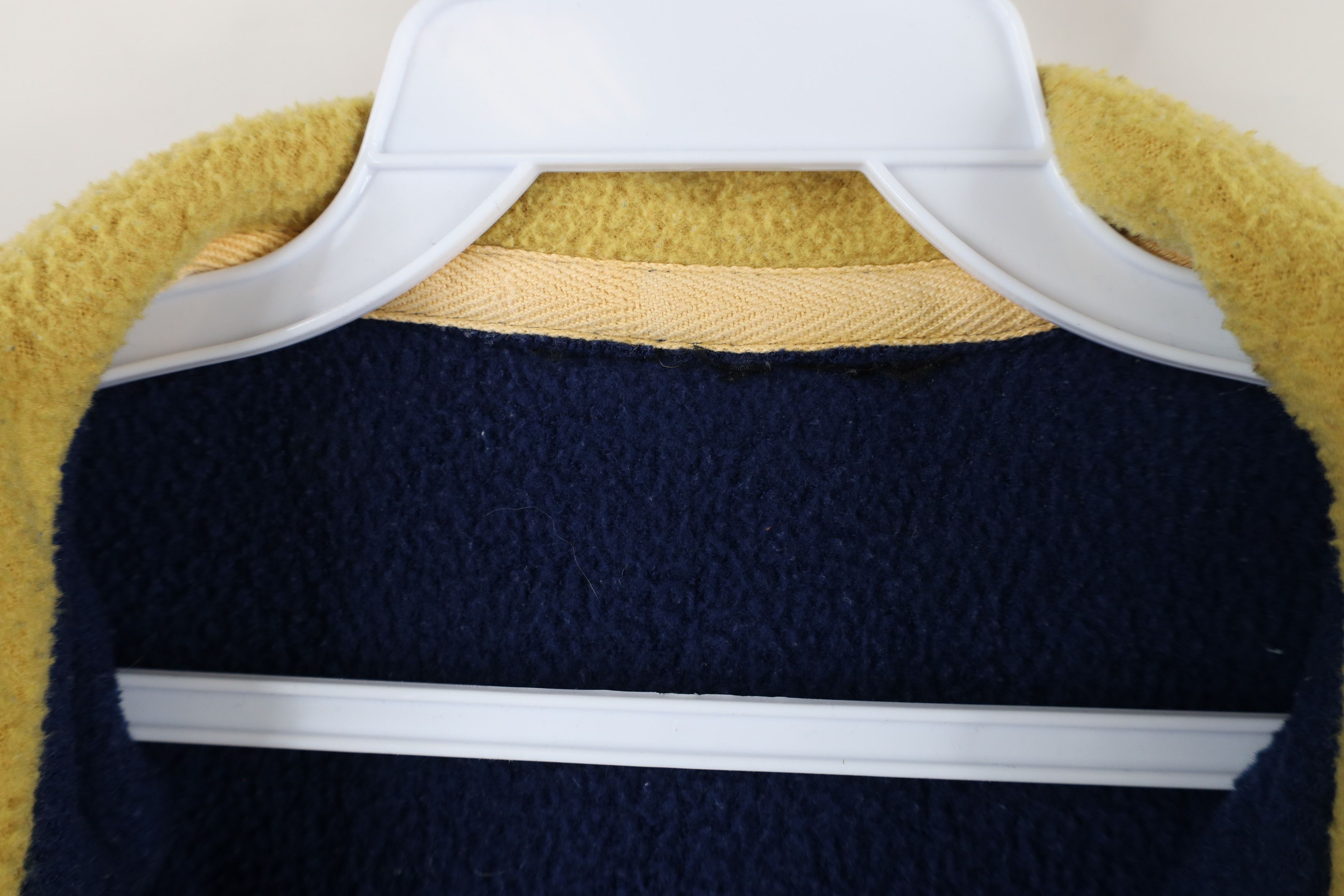 Vintage Vintage 90s Notre Dame University Fleece Half Zip Sweater Size US XXL / EU 58 / 5 - 6 Thumbnail