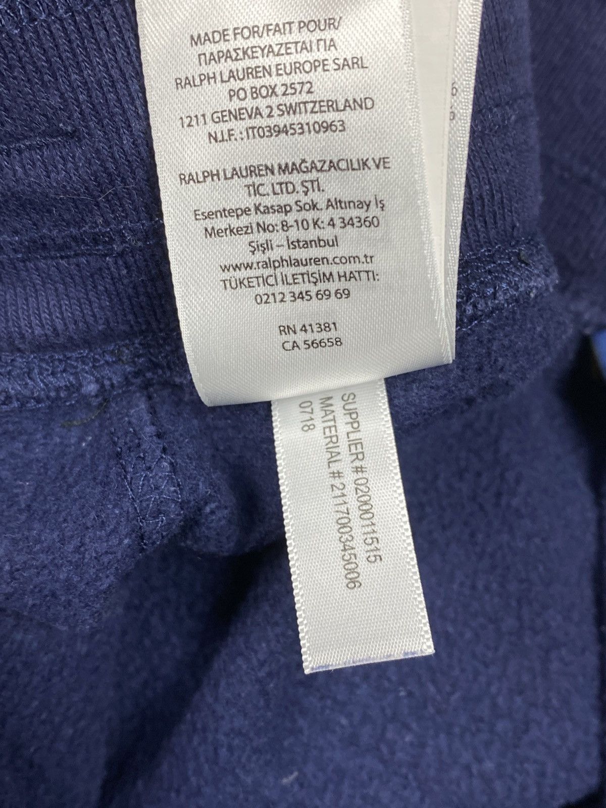 Polo Ralph Lauren Polo Ralph Lauren Navy Jogger Sweatpants S Petite Size 28" / US 6 / IT 42 - 19 Thumbnail