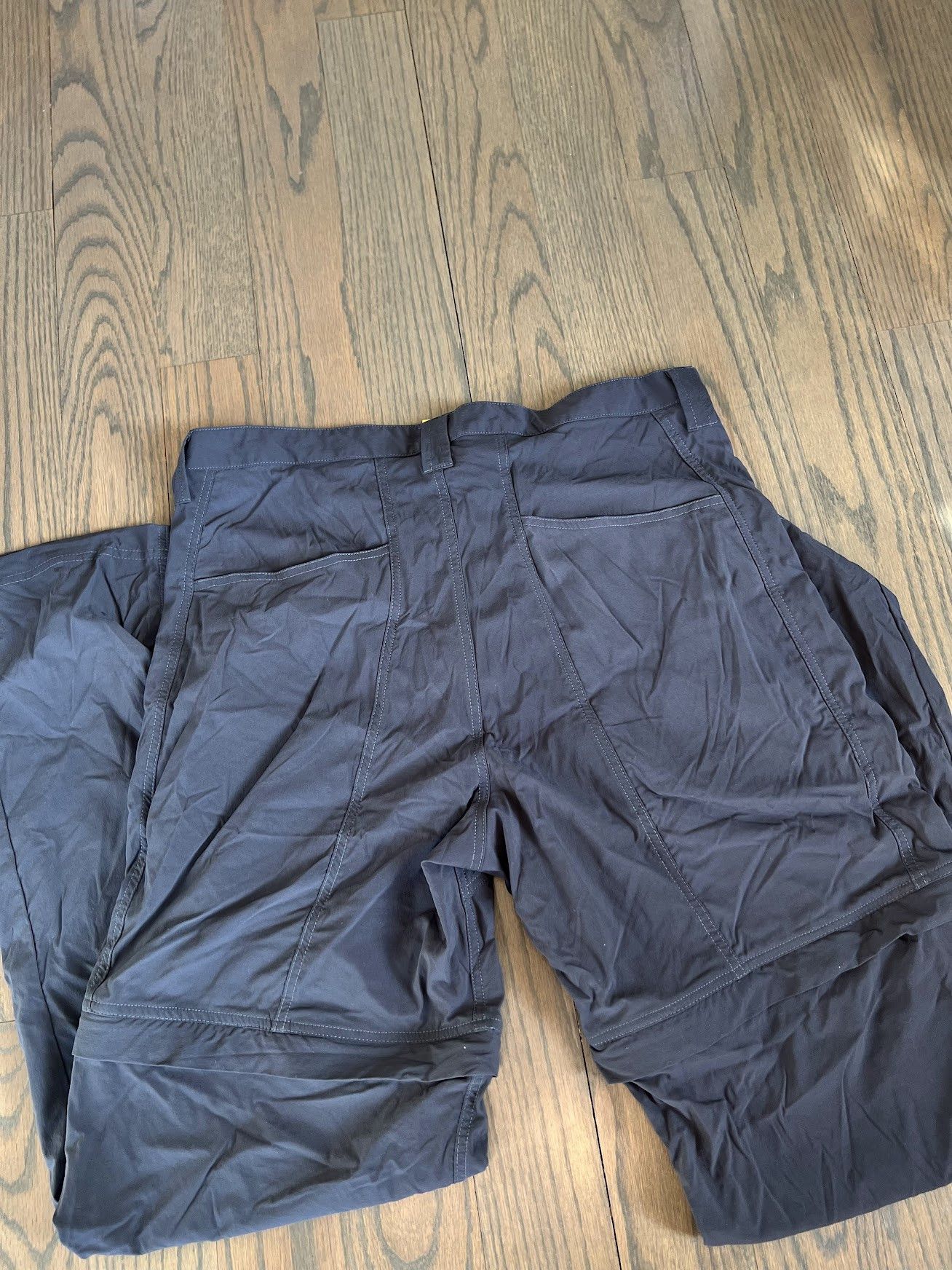 Ostrya Ostrya Gray Hiking Pants Cutoff Shorts Size US 34 / EU 50 - 2 Thumbnail