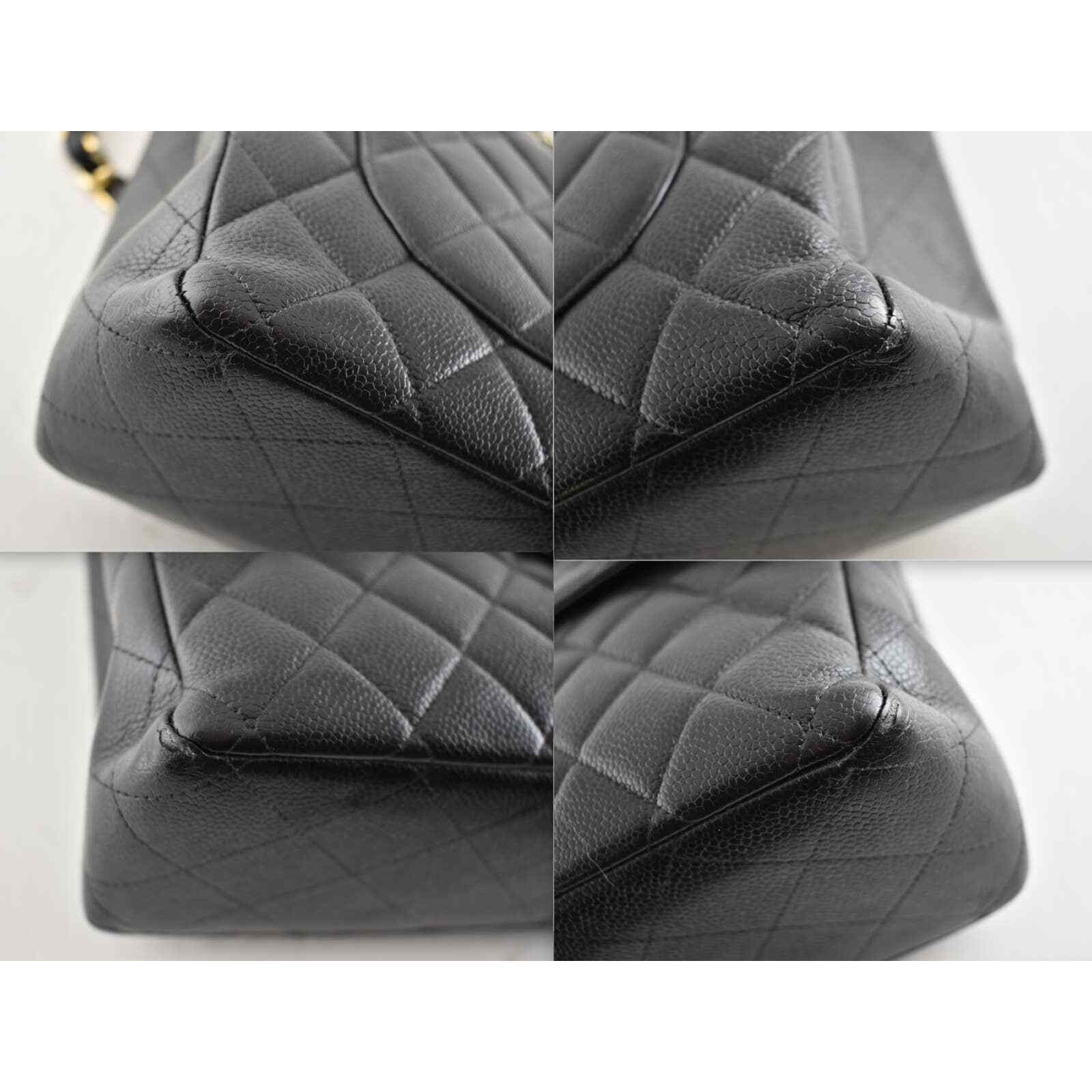 Chanel Chanel Vintage Jumbo Flap CC Logo Shoulder Crossbody Bag Size ONE SIZE - 12 Thumbnail