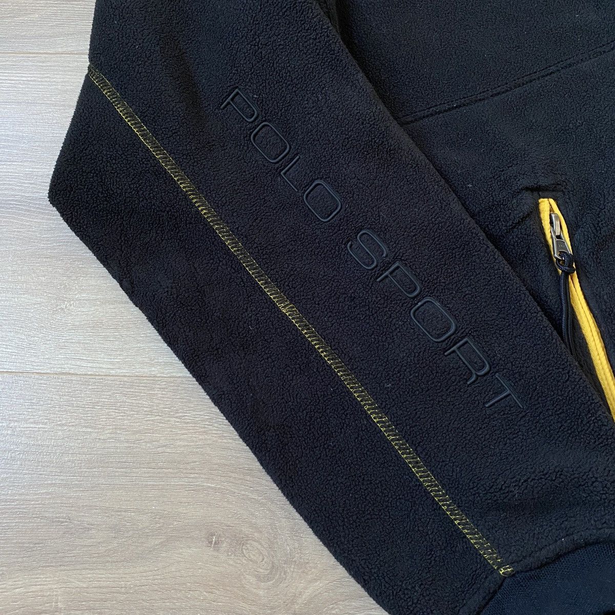 Polo Ralph Lauren × Vintage Polo Sport Nylon Hooded Fleece Size US S / EU 44-46 / 1 - 3 Thumbnail