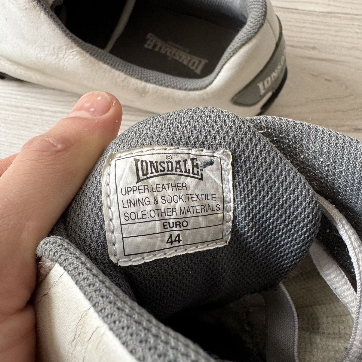 Lonsdale Lonsdale Slip Vintage Leather Sneakers 90s y2k style cat Size US 11 / EU 44 - 10 Thumbnail
