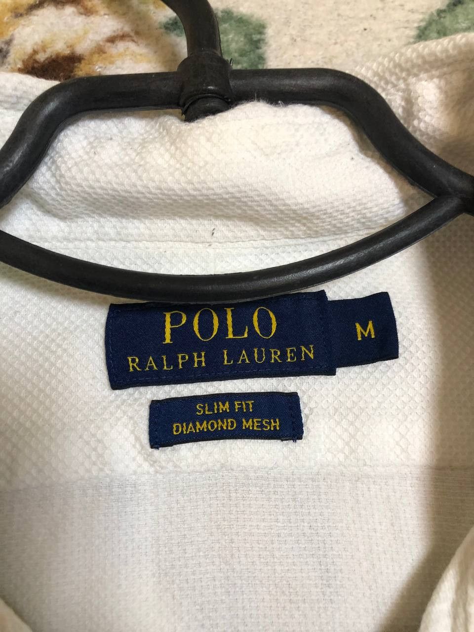 Polo Ralph Lauren Polo Ralph Lauren Slim Fit Diamond Mesh shirt in size M. Size US M / EU 48-50 / 2 - 9 Thumbnail