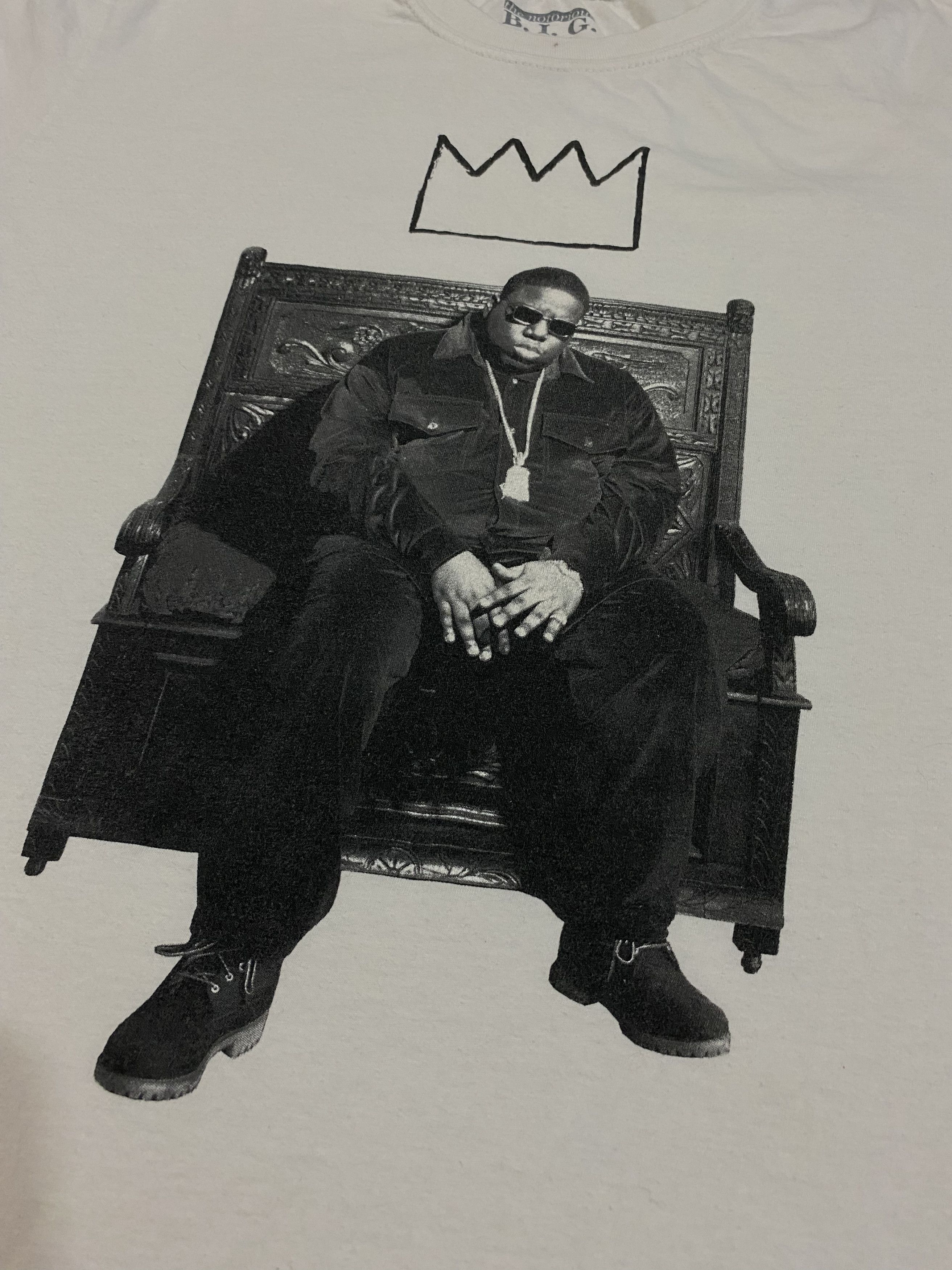 Rap Tees × Vintage THE NOTORIOUS B.I.G. T-SHIRT Size US XL / EU 56 / 4 - 2 Thumbnail