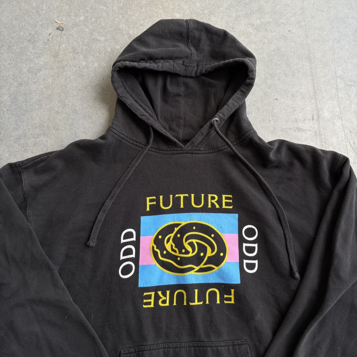 Golf Wang × Odd Future Y2K 2015 Odd Future Hoodie XL Gucci Donut Style Black Skater Size US XL / EU 56 / 4 - 4 Thumbnail