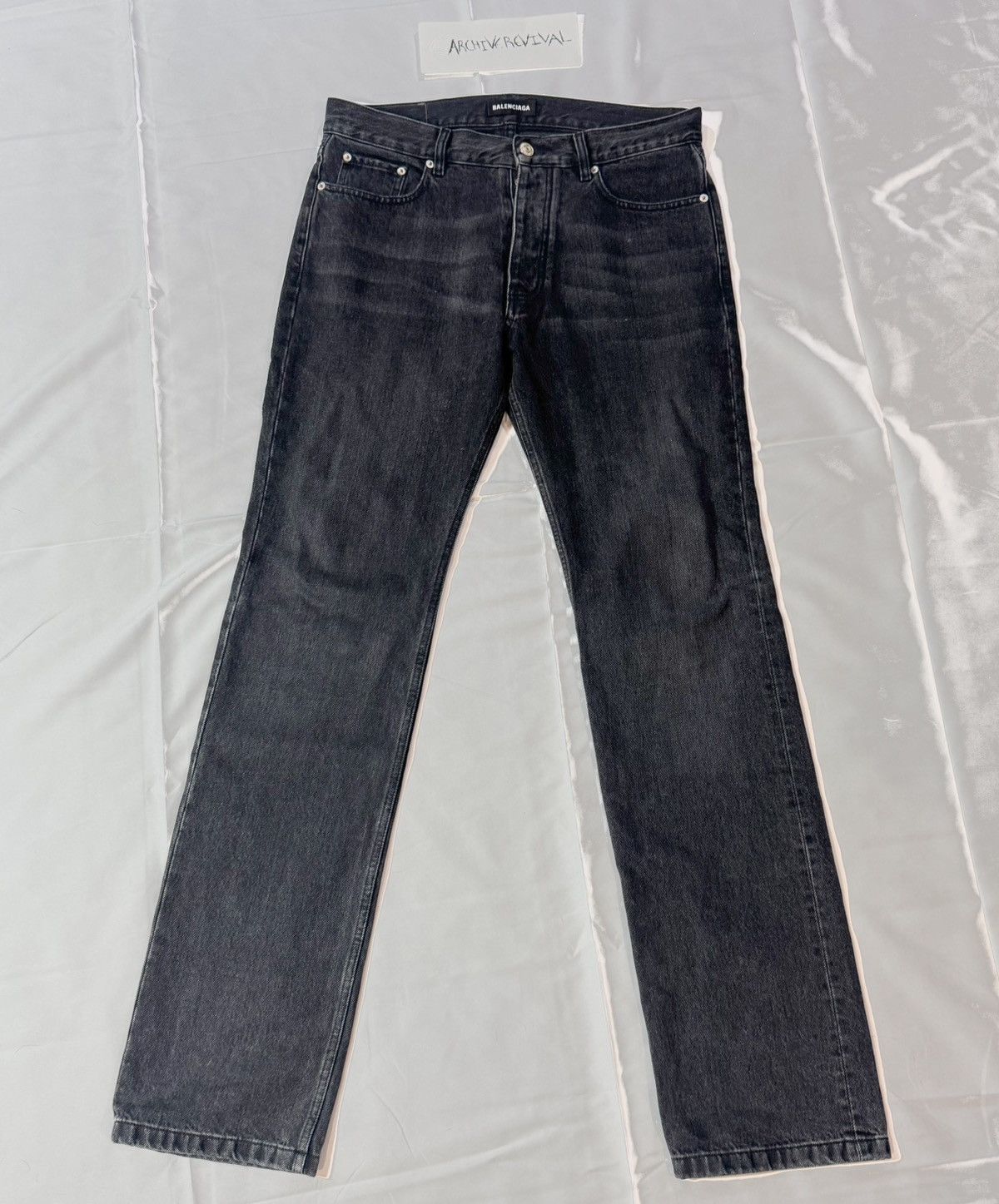Balenciaga Balenciaga Year of the Tiger Denim Jeans Size US 30 / EU 46 - 1 Thumbnail