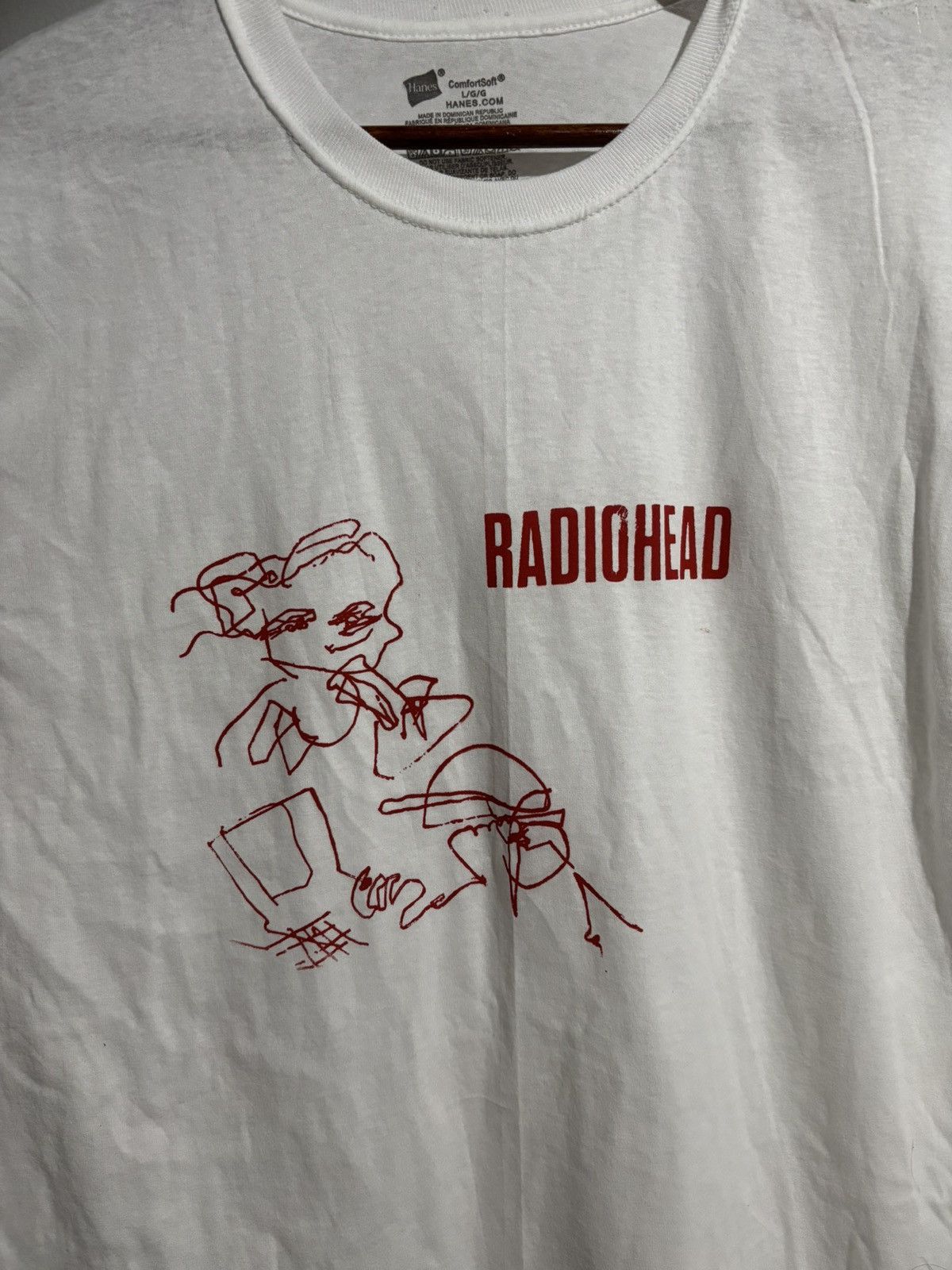 Band Tees × Hanes Radiohead tee Size US L / EU 52-54 / 3 - 2 Thumbnail