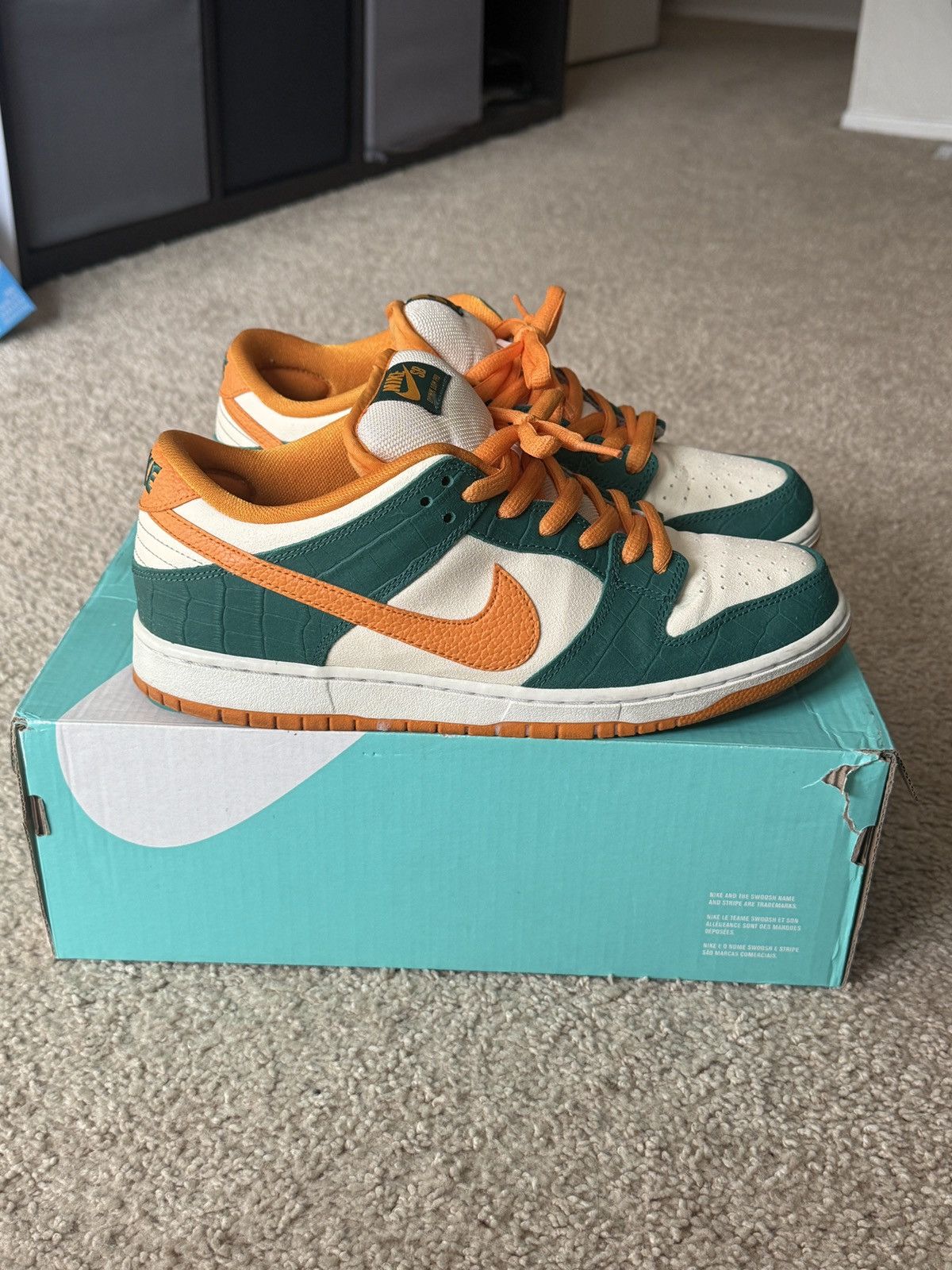 Nike SB NIKE SB Legion Pine Kumquat Size US 10 / EU 43 - 5 Thumbnail