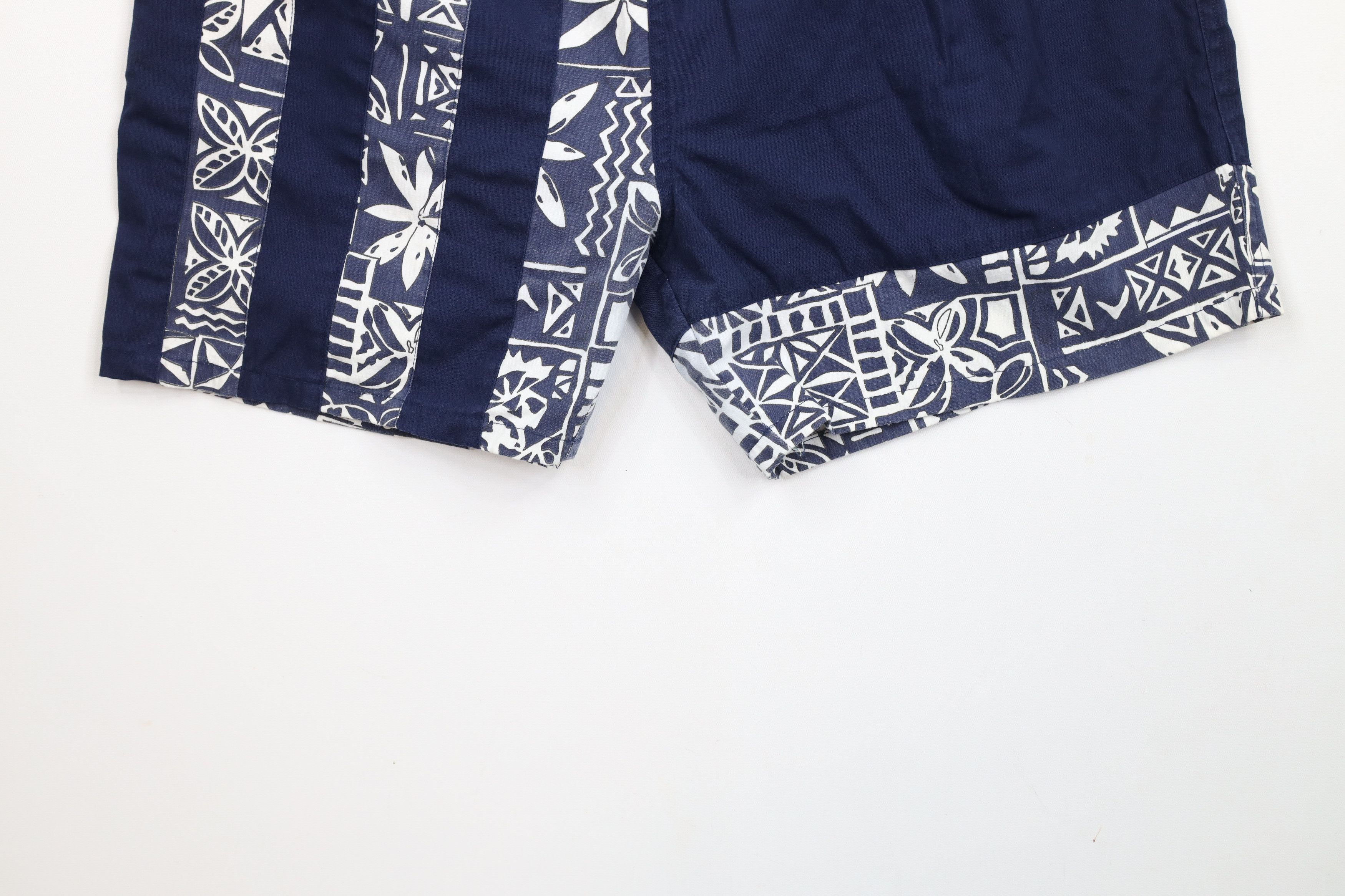 Vintage Vintage 90s Streetwear Hawaiian Beach Lined Shorts Flower Size US 34 / EU 50 - 4 Thumbnail