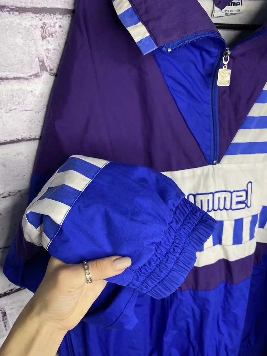 Vintage 🪢 Vintage Hummel 90s Half Zip Light Jacket Rare Streetwear🪢 Size US L / EU 52-54 / 3 - 3 Thumbnail