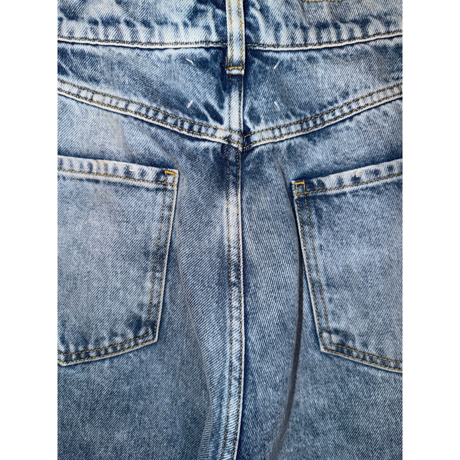 Maison Margiela Maison Margiela Women's Denim Jeans with Slash Details Size 29" - 7 Thumbnail