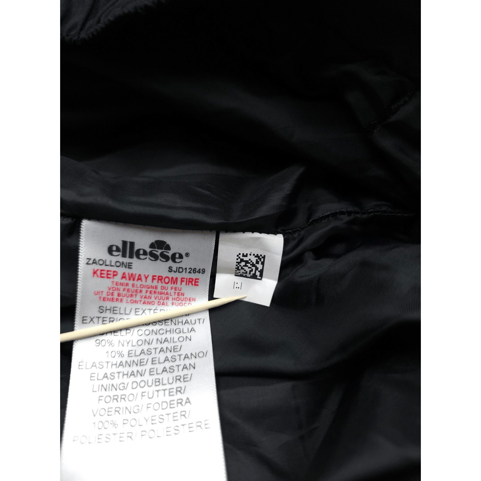 Ellesse × Vintage 💎 NEW Size XXL Ellesse Y2K Black Cargo Multi-pocket Pants Size US 36 / EU 52 - 11 Thumbnail