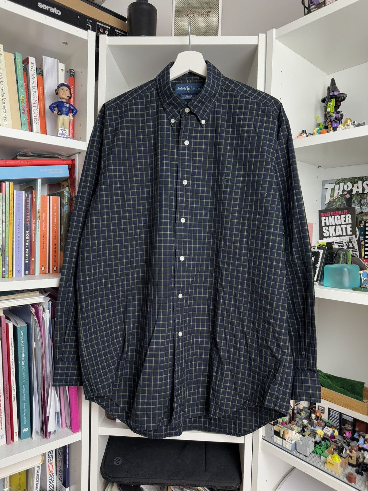 Polo Ralph Lauren × Ralph Lauren × Vintage Vintage y2k Polo Ralph Lauren checked shirt M fit XL designer Size US XL / EU 56 / 4 - 1 Thumbnail