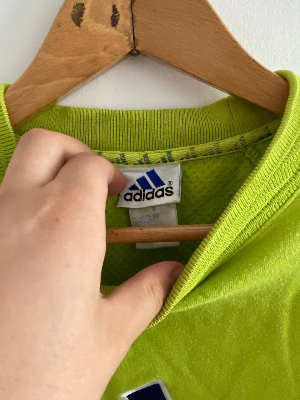 Adidas × Vintage Vintage Adidas Sweatshirt Big Logo 90's Size US M / EU 48-50 / 2 - 7 Thumbnail