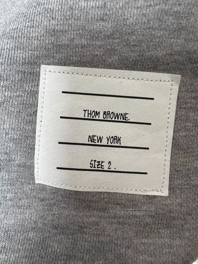 Thom Browne Thom Browne Grey hoodie Size US M / EU 48-50 / 2 - 3 Thumbnail