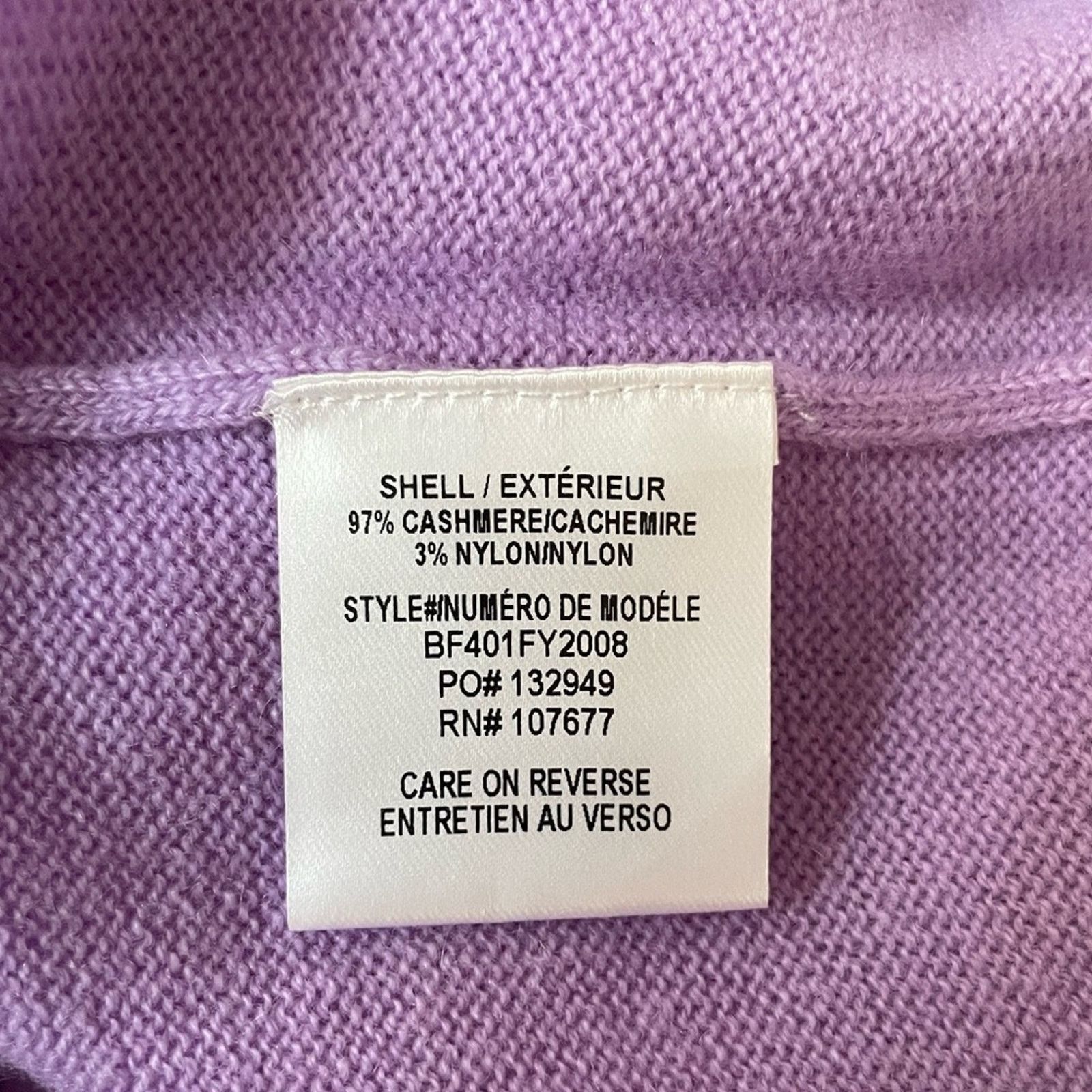 Alice + Olivia Last Piece!!!Michelle Cashmere Sweater from Alice + Olivia Size XL / US 12-14 / IT 48-50 - 11 Thumbnail