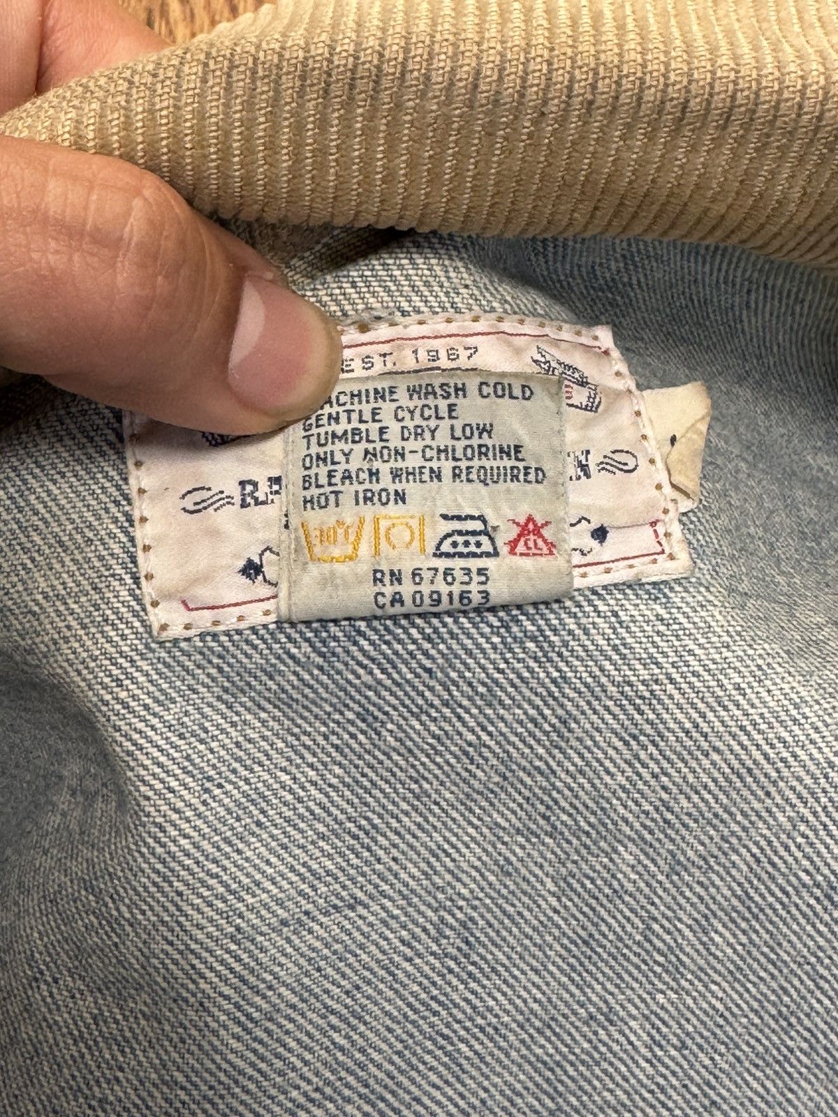 Ralph Lauren Vintage Ralph Lauren Indian Chief Denim Ranch Jacket Size US M / EU 48-50 / 2 - 5 Thumbnail