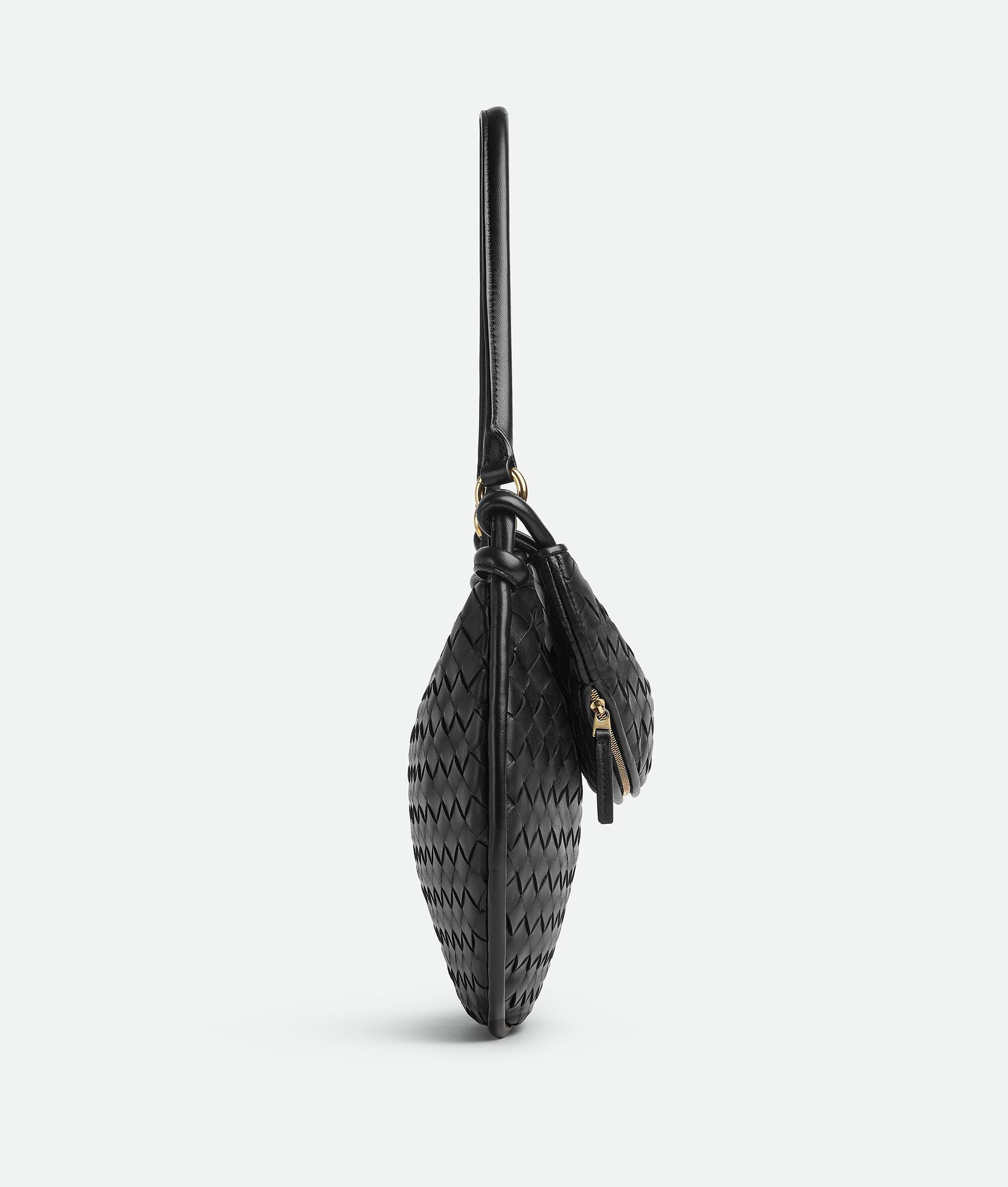 Bottega Veneta o1lf3ng10525 Size: OS / Medium Gemelli Bag in Black Size ONE SIZE - 4 Thumbnail