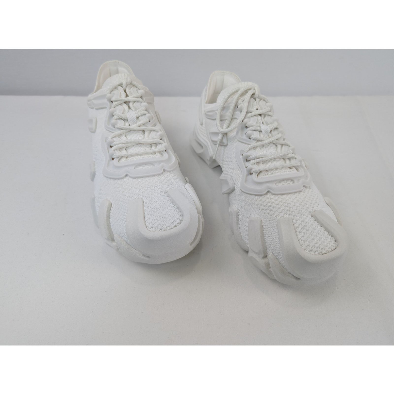 Bottega Veneta o1rshd1 Flex Low Top Sneakers in Optic White Size US 9 / EU 42 - 6 Thumbnail