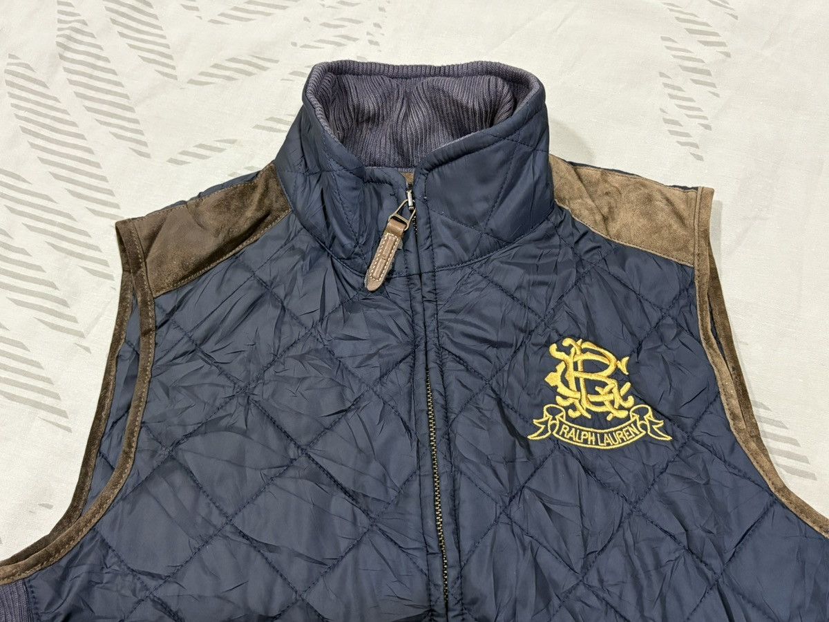 Ralph Lauren Ralph Lauren Cinch-Back Navy Quilted Vest Size US M / EU 48-50 / 2 - 6 Thumbnail