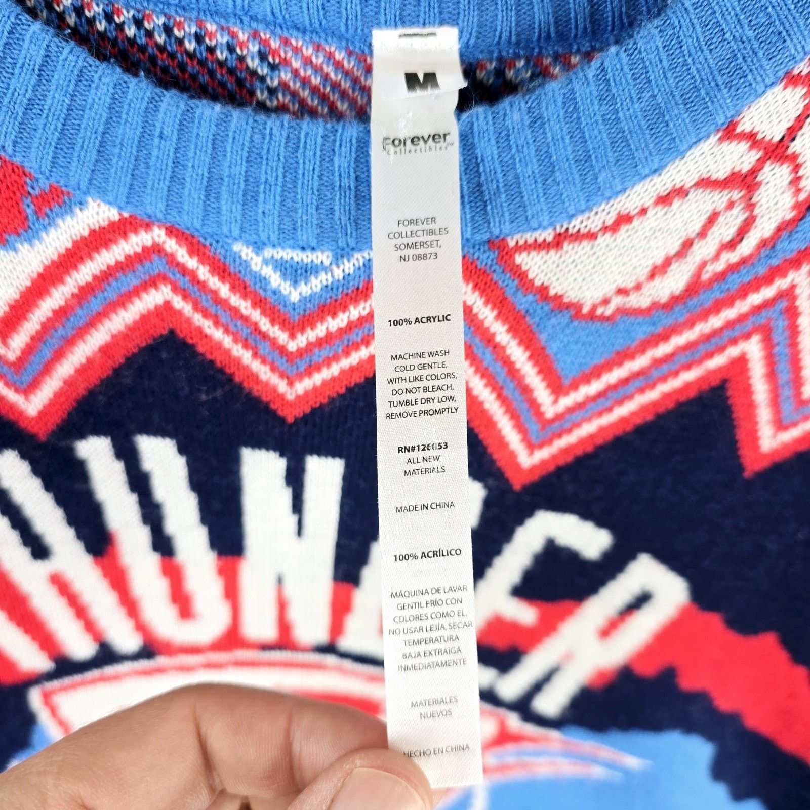NBA NBA OKC Thunder Kevin Durant Ugly Christmas Sweater M Size US M / EU 48-50 / 2 - 5 Thumbnail