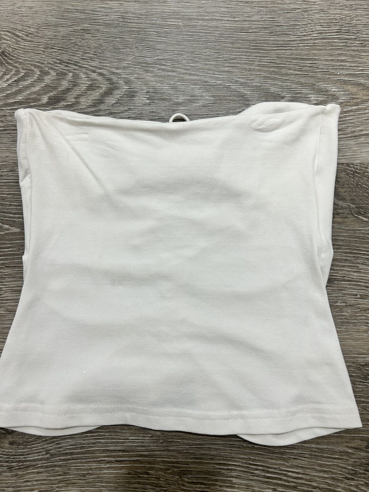 Susana Monaco Susana Monaco Gathered Front Halter Crop Top White/Sugar Size XS / US 0-2 / IT 36-38 - 11 Thumbnail