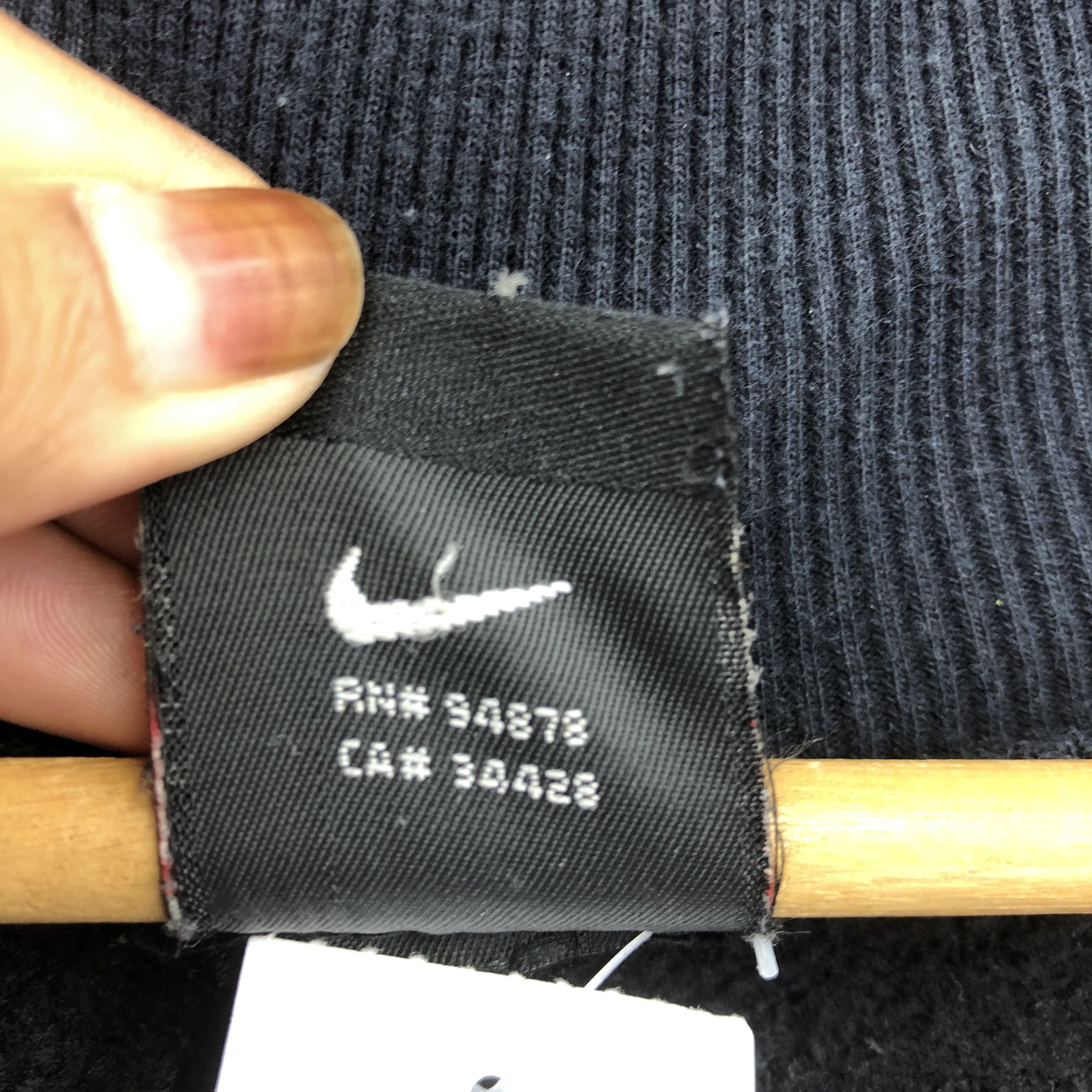 Nike × Vintage Vintage Nike Zipper Sweatshirt Nike Swoosh Sweater Jumper Size US XL / EU 56 / 4 - 7 Thumbnail